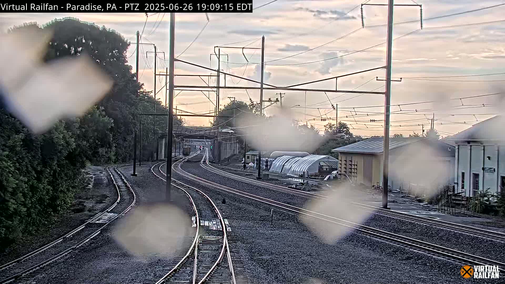 Paradise, Leaman Place Railroad Junction Live Cam - Paradise, Lancaster, Pennsylvania, USA