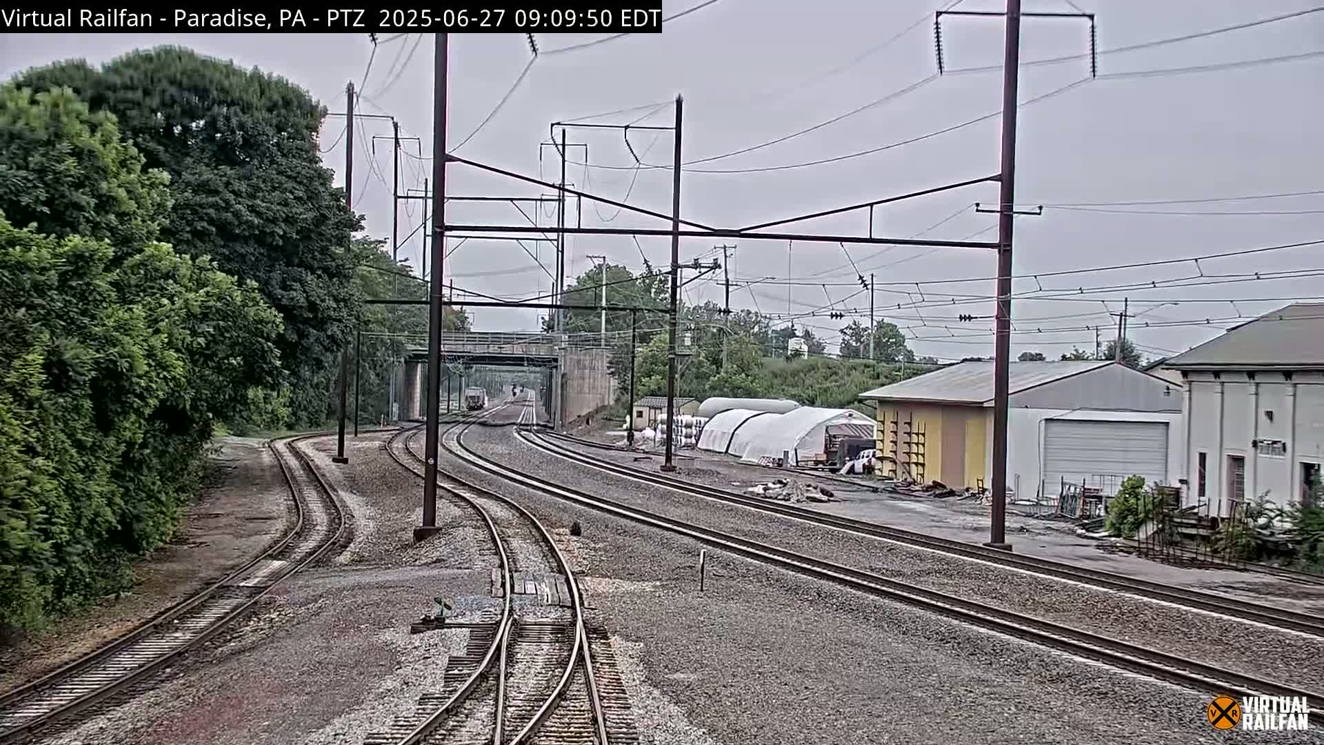 Paradise, Leaman Place Railroad Junction Live Cam - Paradise, Lancaster, Pennsylvania, USA