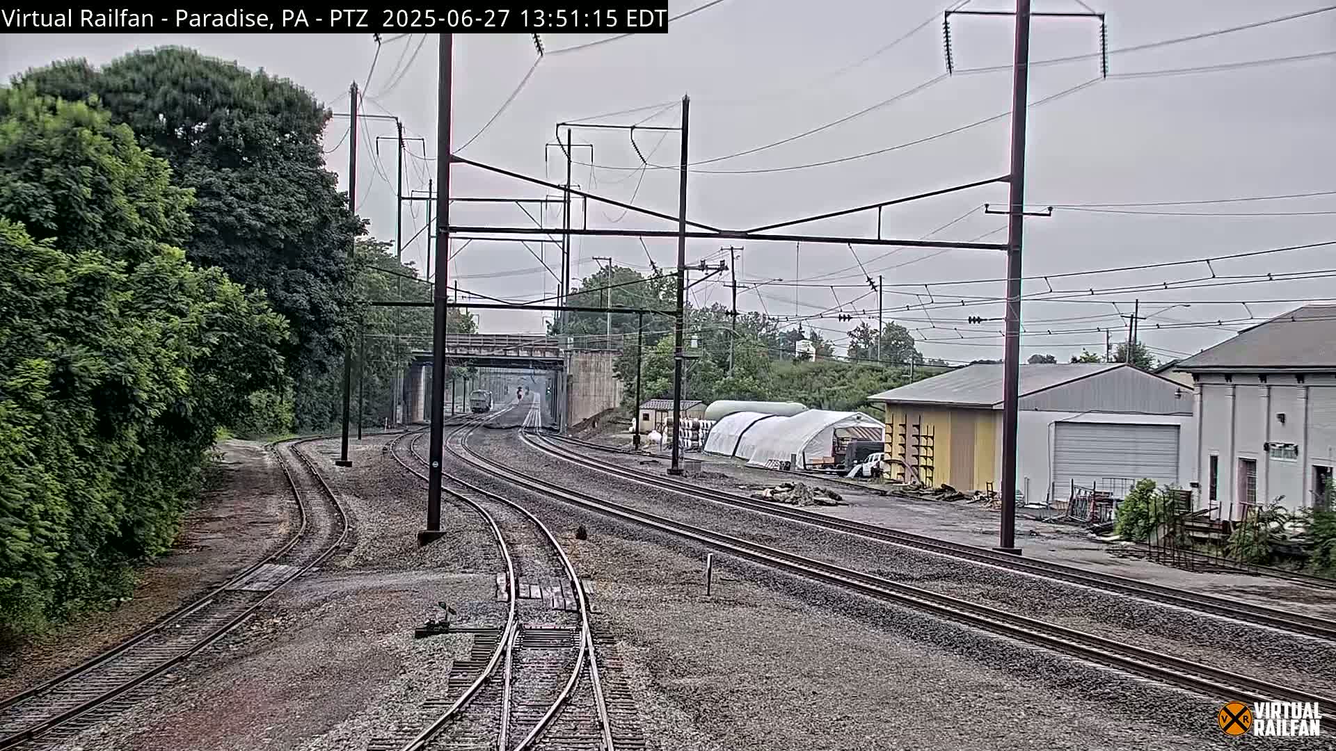 Paradise, Leaman Place Railroad Junction Live Cam - Paradise, Lancaster, Pennsylvania, USA