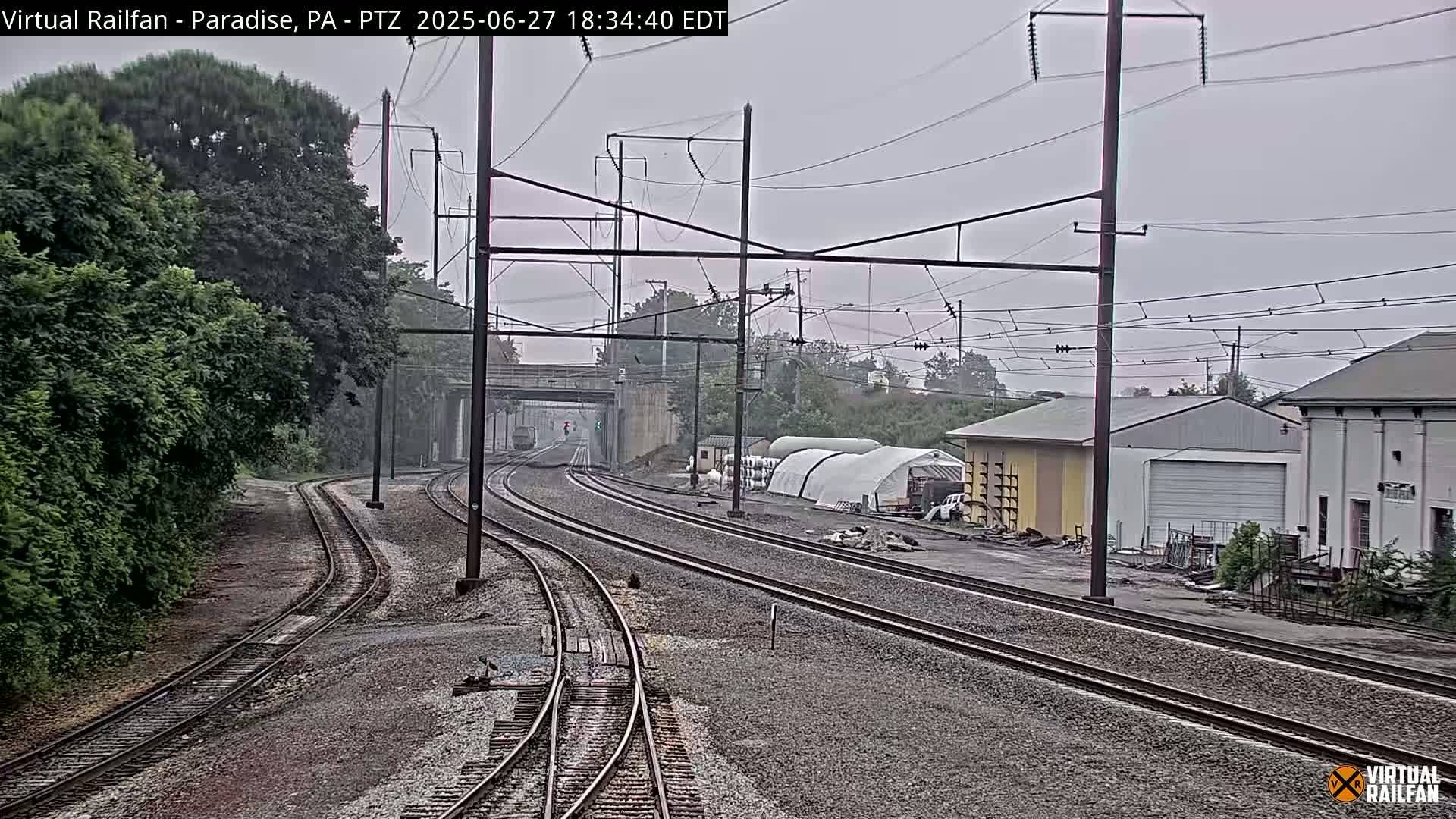 Paradise, Leaman Place Railroad Junction Live Cam - Paradise, Lancaster, Pennsylvania, USA
