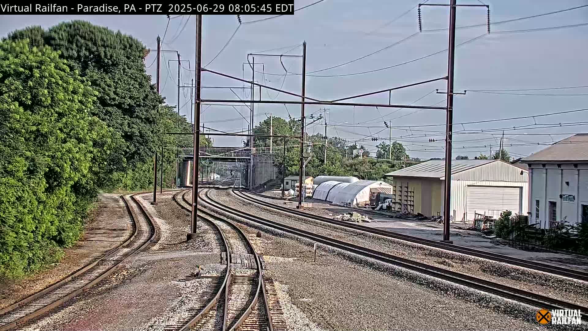 Paradise, Leaman Place Railroad Junction Live Cam - Paradise, Lancaster, Pennsylvania, USA