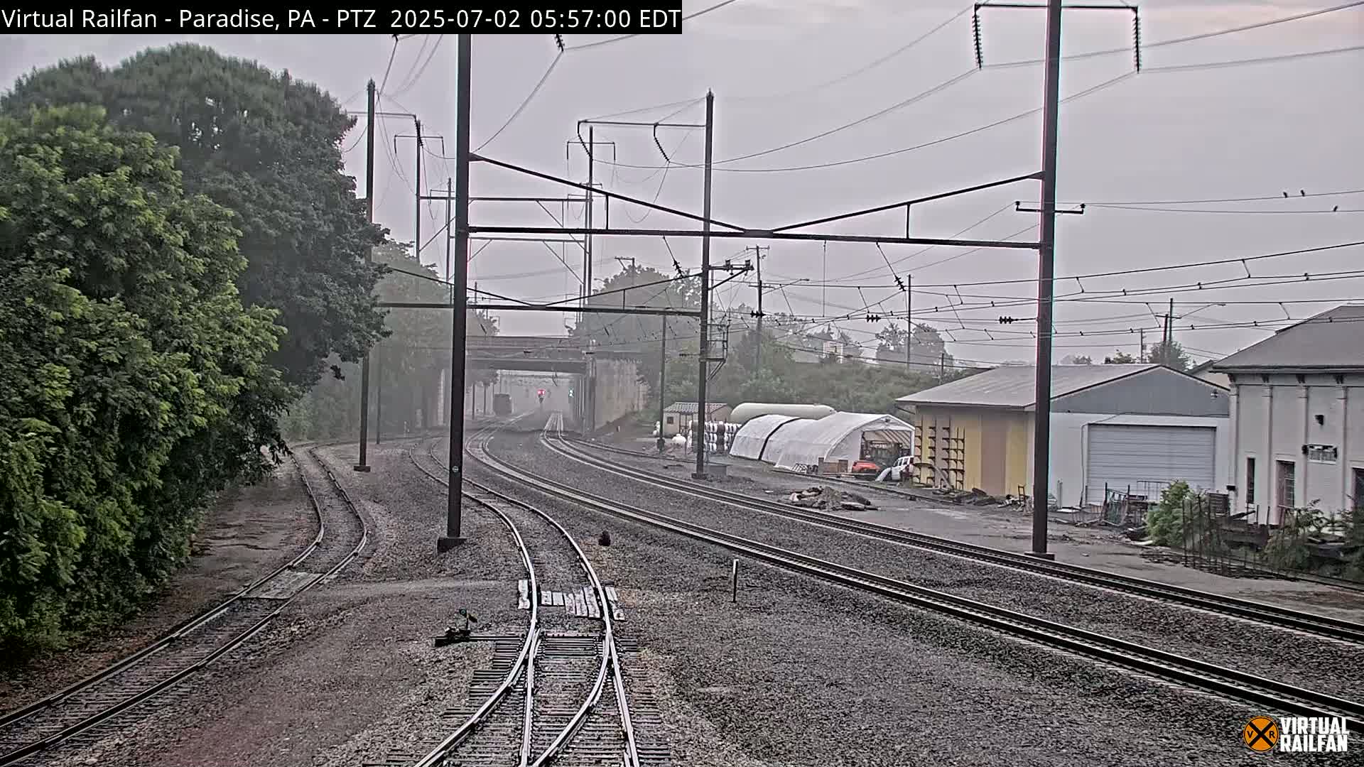 Paradise, Leaman Place Railroad Junction Live Cam - Paradise, Lancaster, Pennsylvania, USA