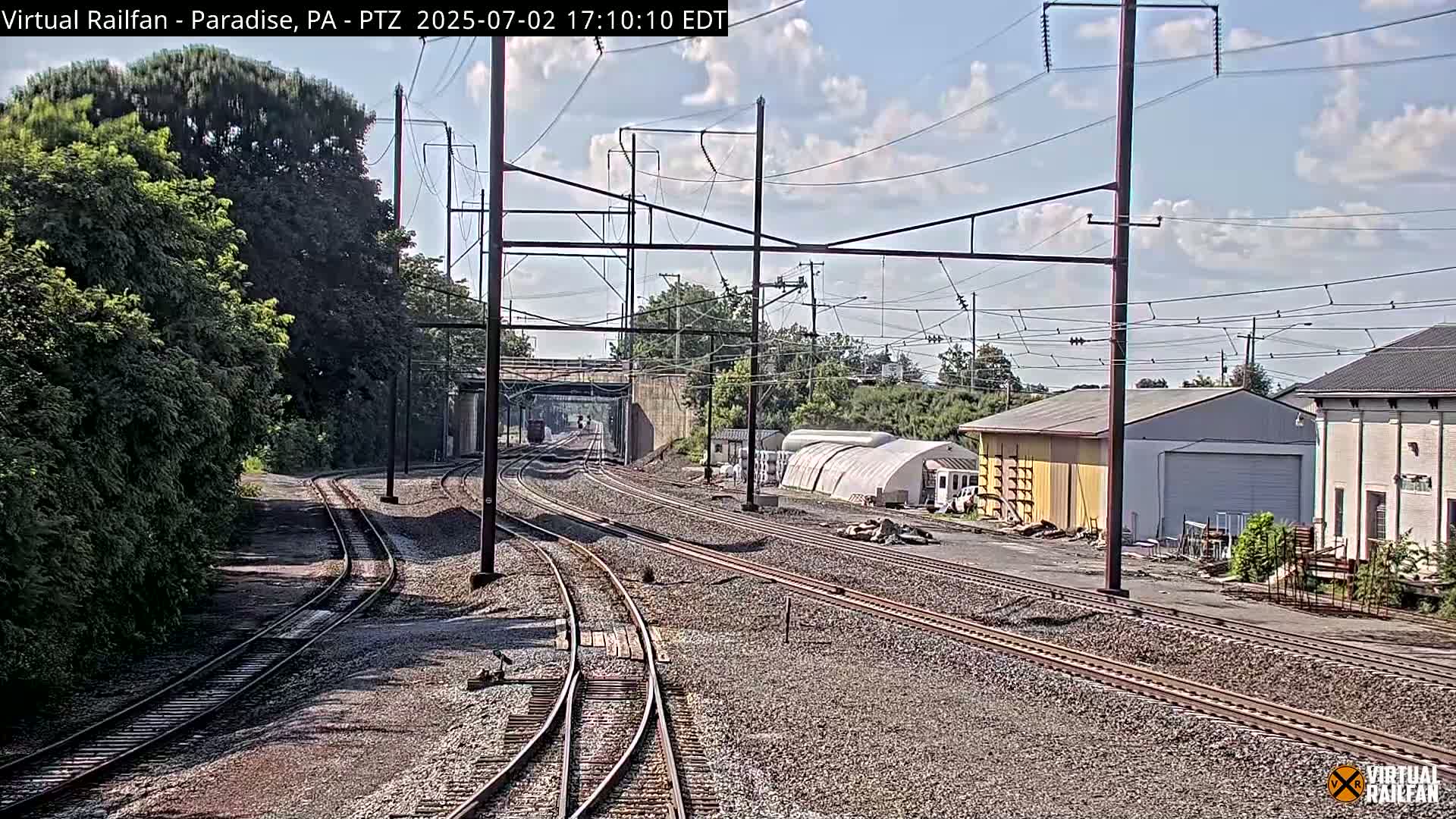 Paradise, Leaman Place Railroad Junction Live Cam - Paradise, Lancaster, Pennsylvania, USA