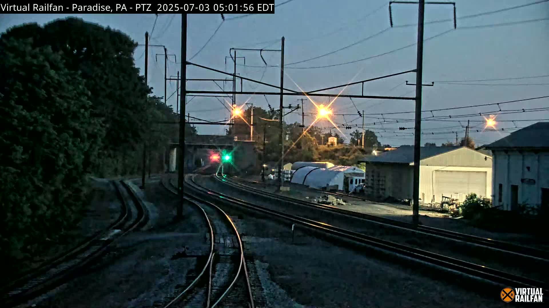 Paradise, Leaman Place Railroad Junction Live Cam - Paradise, Lancaster, Pennsylvania, USA