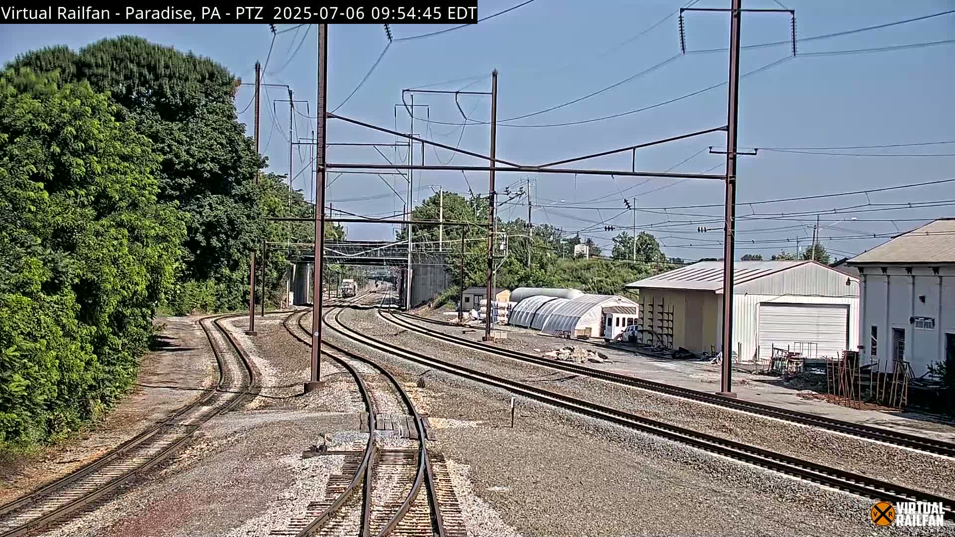 Paradise, Leaman Place Railroad Junction Live Cam - Paradise, Lancaster, Pennsylvania, USA