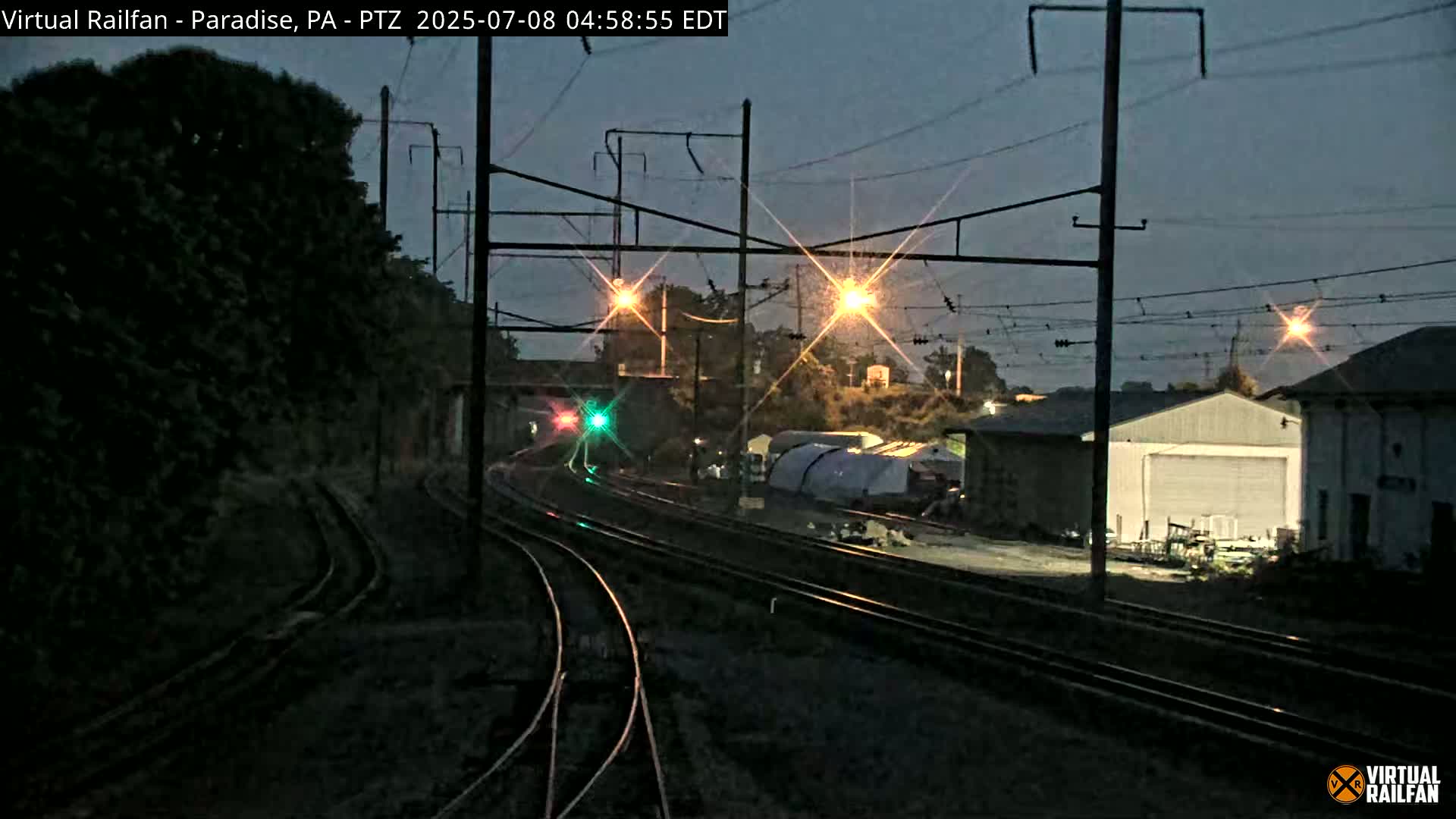 Paradise, Leaman Place Railroad Junction Live Cam - Paradise, Lancaster, Pennsylvania, USA
