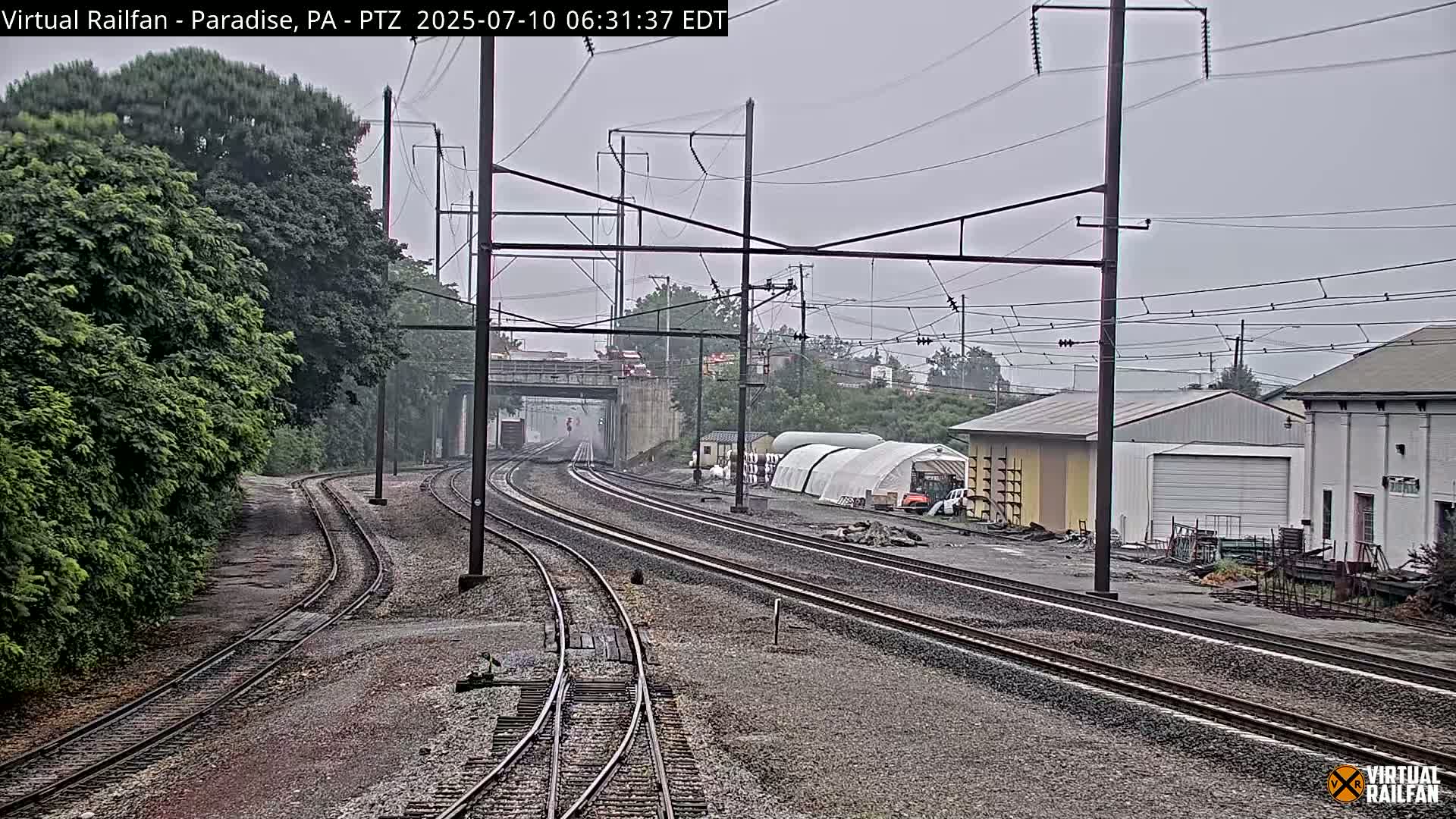Paradise, Leaman Place Railroad Junction Live Cam - Paradise, Lancaster, Pennsylvania, USA