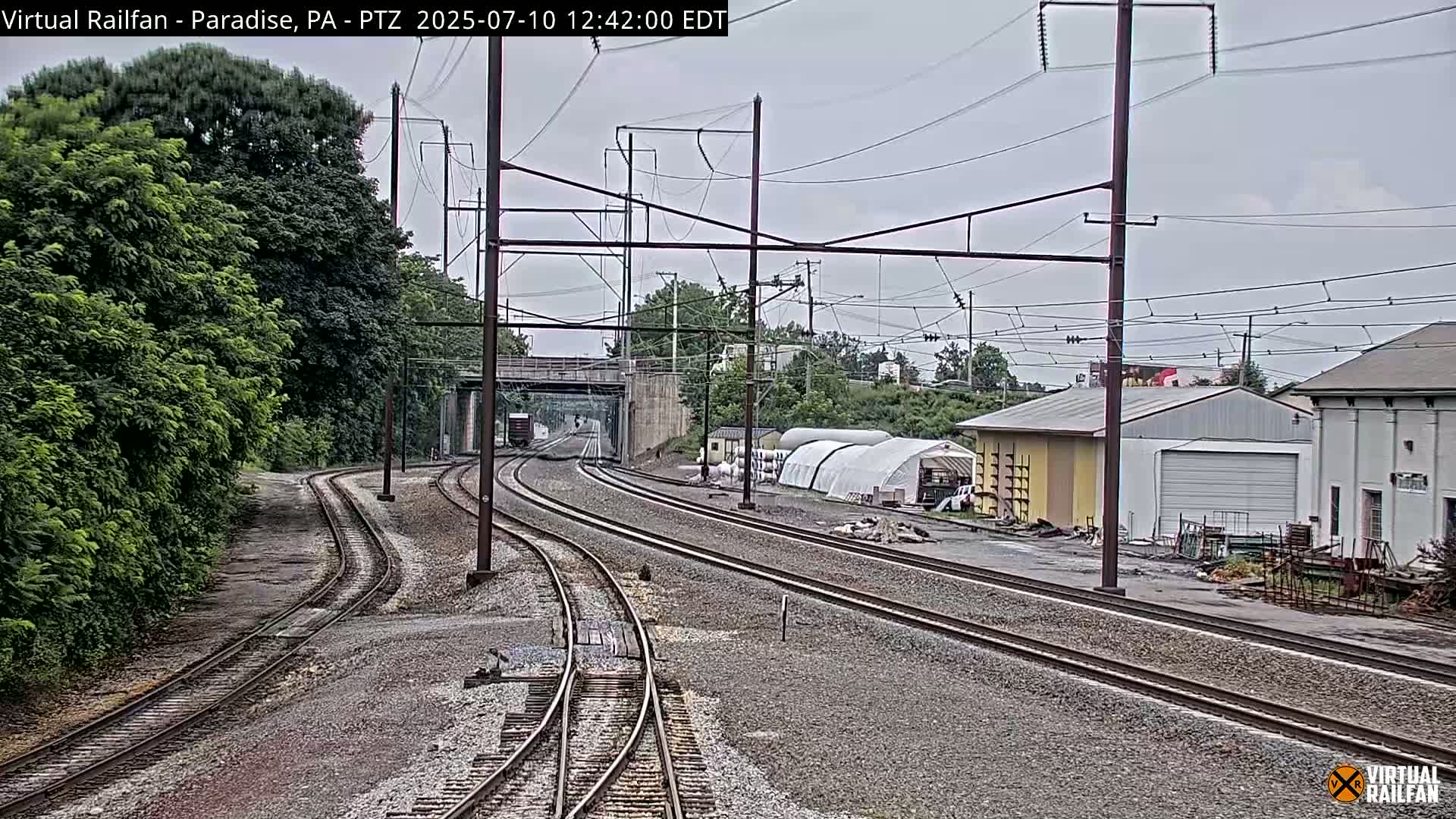 Paradise, Leaman Place Railroad Junction Live Cam - Paradise, Lancaster, Pennsylvania, USA