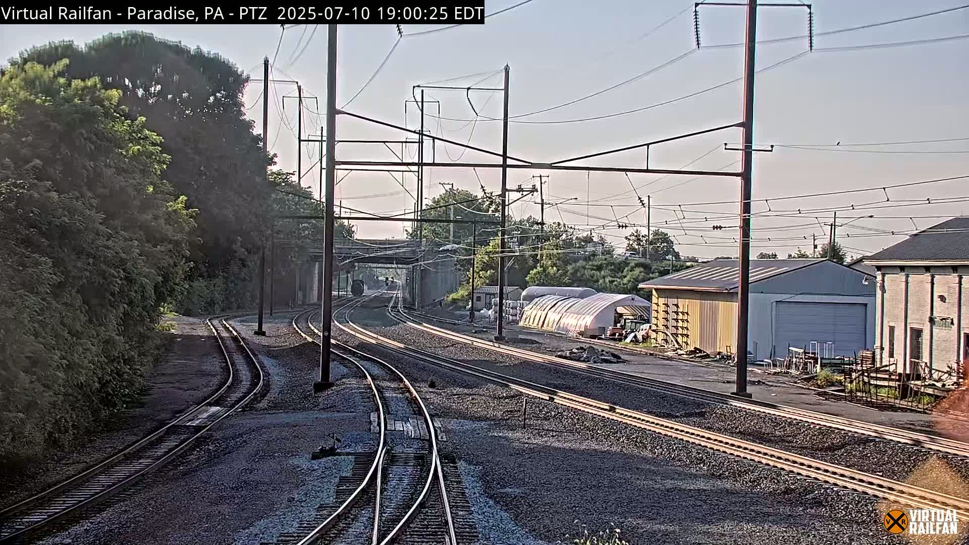 Paradise, Leaman Place Railroad Junction Live Cam - Paradise, Lancaster, Pennsylvania, USA