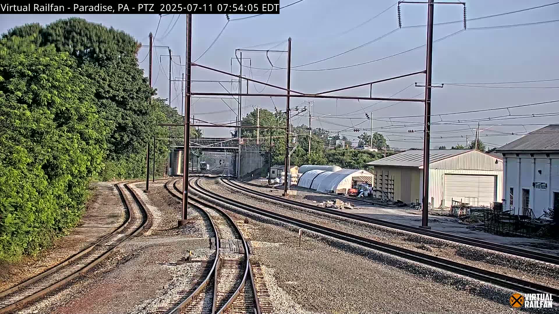 Paradise, Leaman Place Railroad Junction Live Cam - Paradise, Lancaster, Pennsylvania, USA