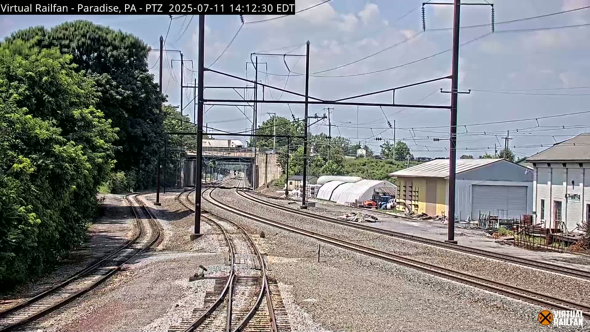 Paradise, Leaman Place Railroad Junction Live Cam - Paradise, Lancaster, Pennsylvania, USA