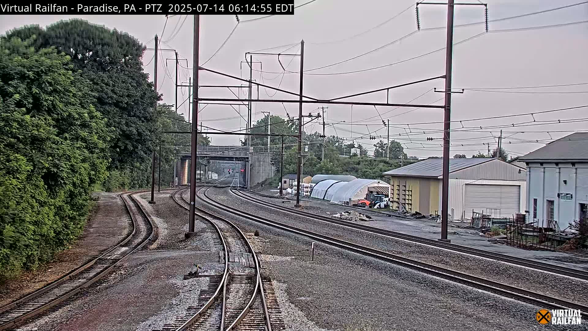 Paradise, Leaman Place Railroad Junction Live Cam - Paradise, Lancaster, Pennsylvania, USA