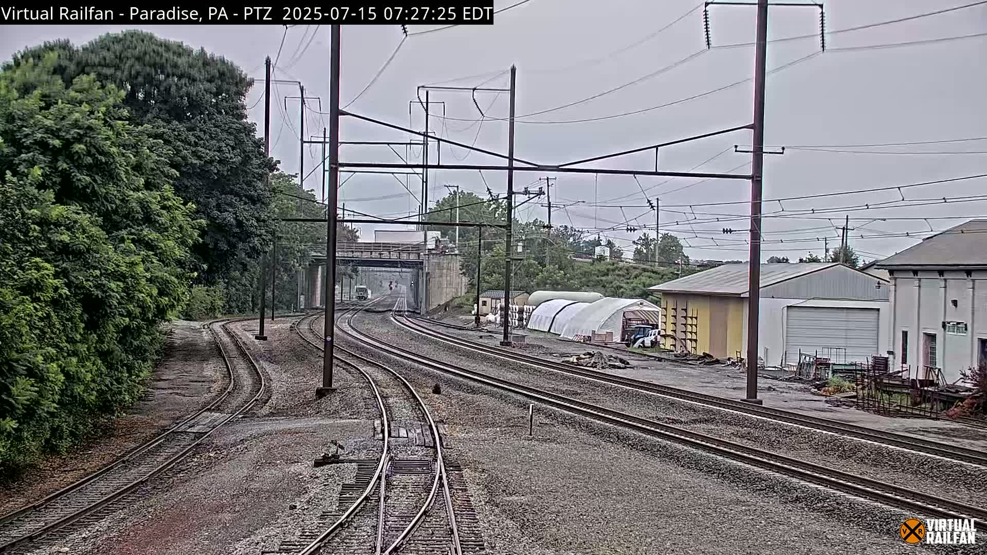 Paradise, Leaman Place Railroad Junction Live Cam - Paradise, Lancaster, Pennsylvania, USA