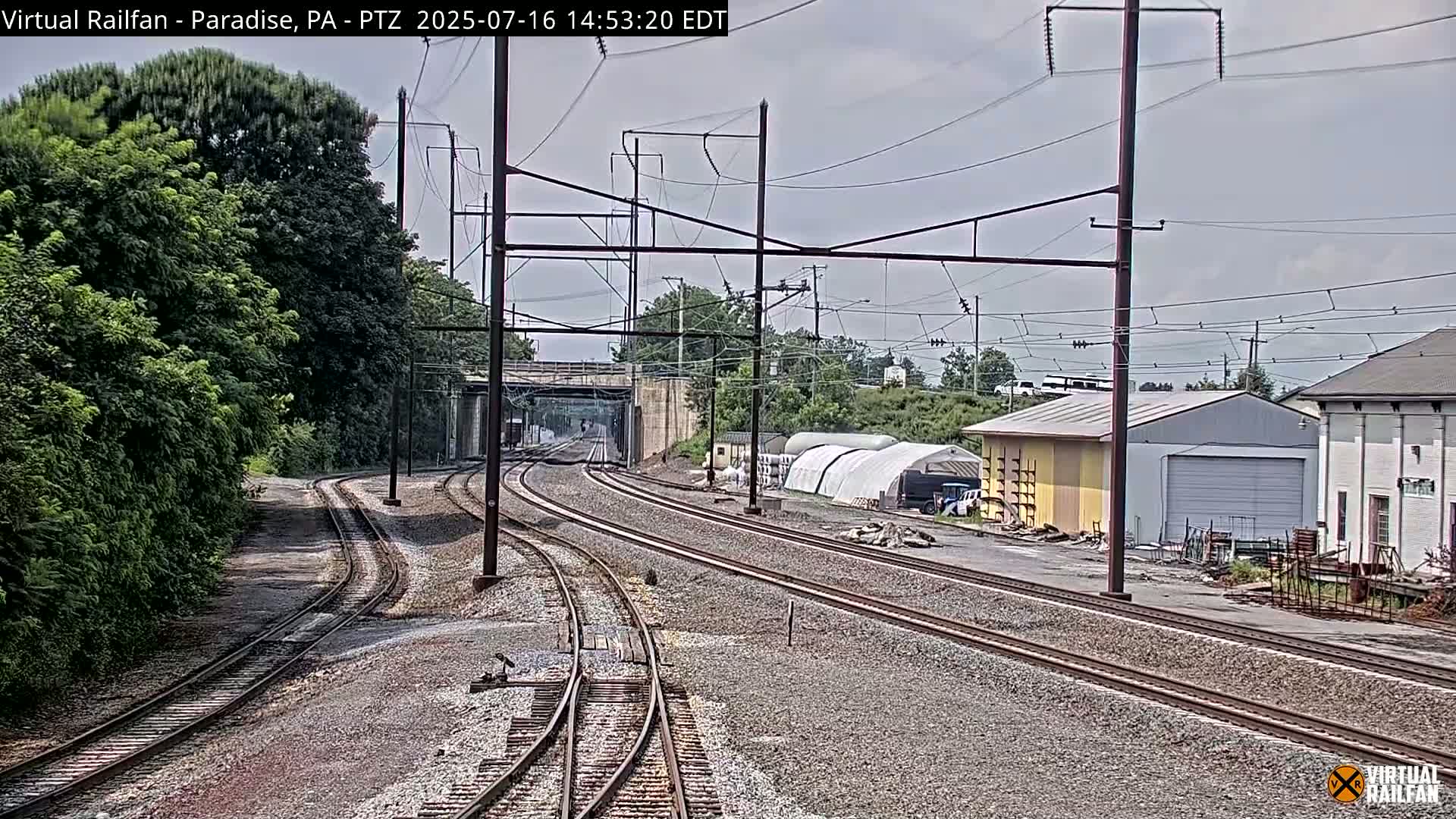Paradise, Leaman Place Railroad Junction Live Cam - Paradise, Lancaster, Pennsylvania, USA