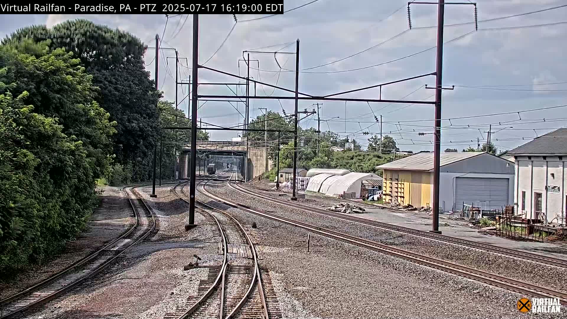 Paradise, Leaman Place Railroad Junction Live Cam - Paradise, Lancaster, Pennsylvania, USA