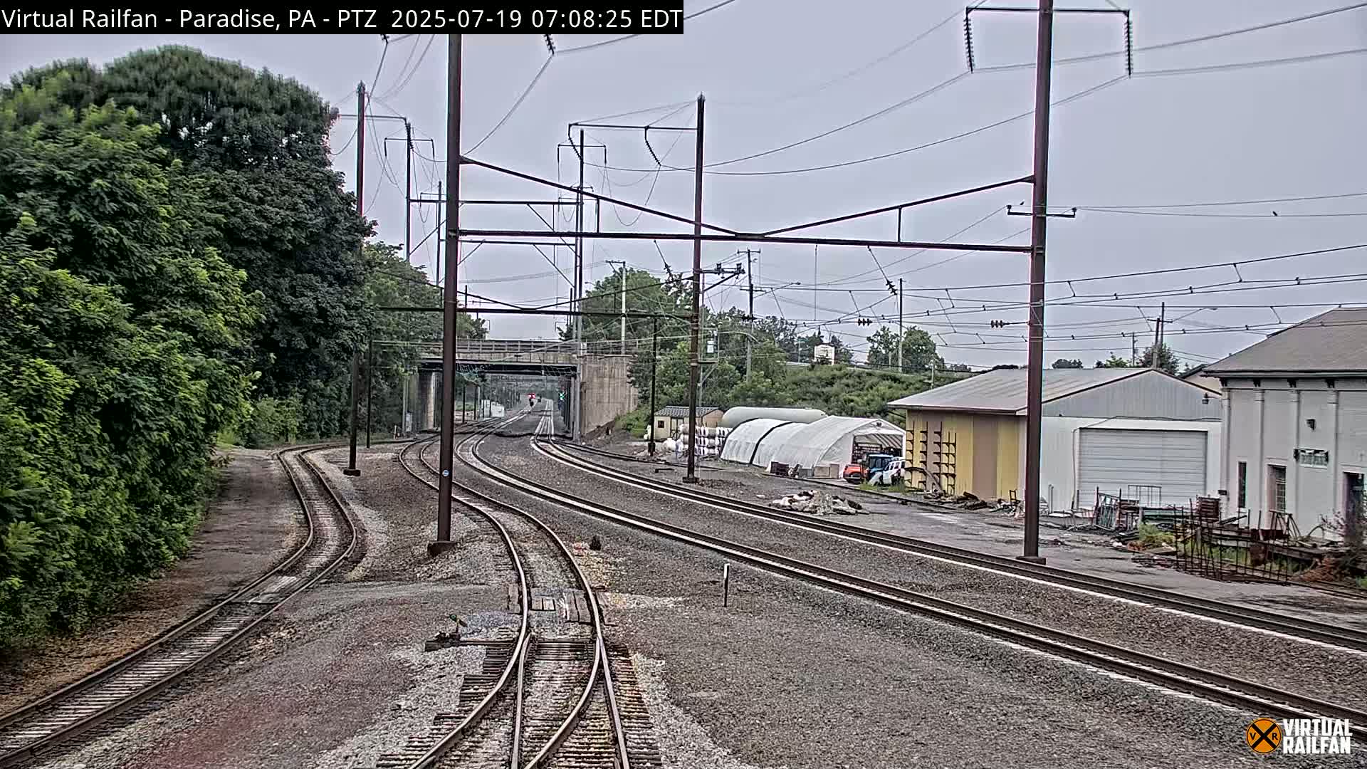 Paradise, Leaman Place Railroad Junction Live Cam - Paradise, Lancaster, Pennsylvania, USA