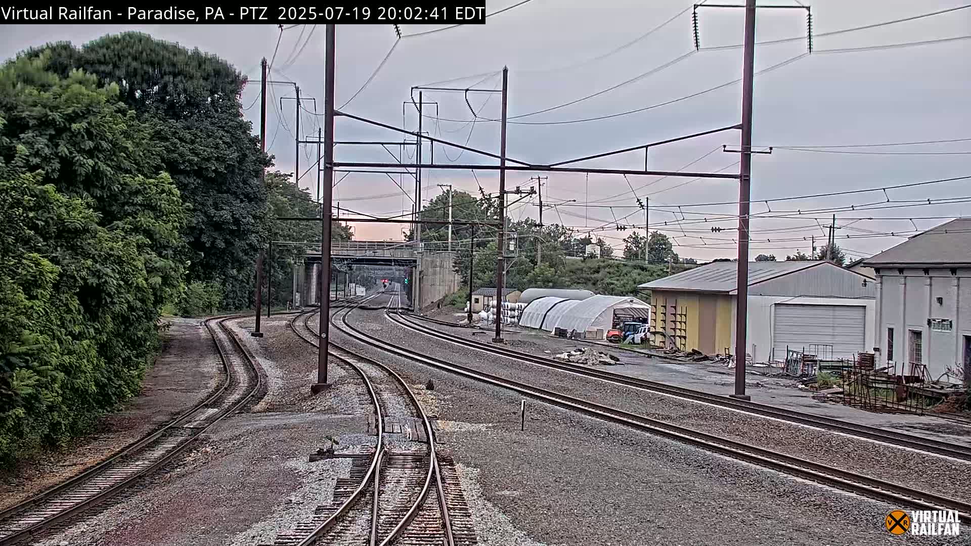 Paradise, Leaman Place Railroad Junction Live Cam - Paradise, Lancaster, Pennsylvania, USA