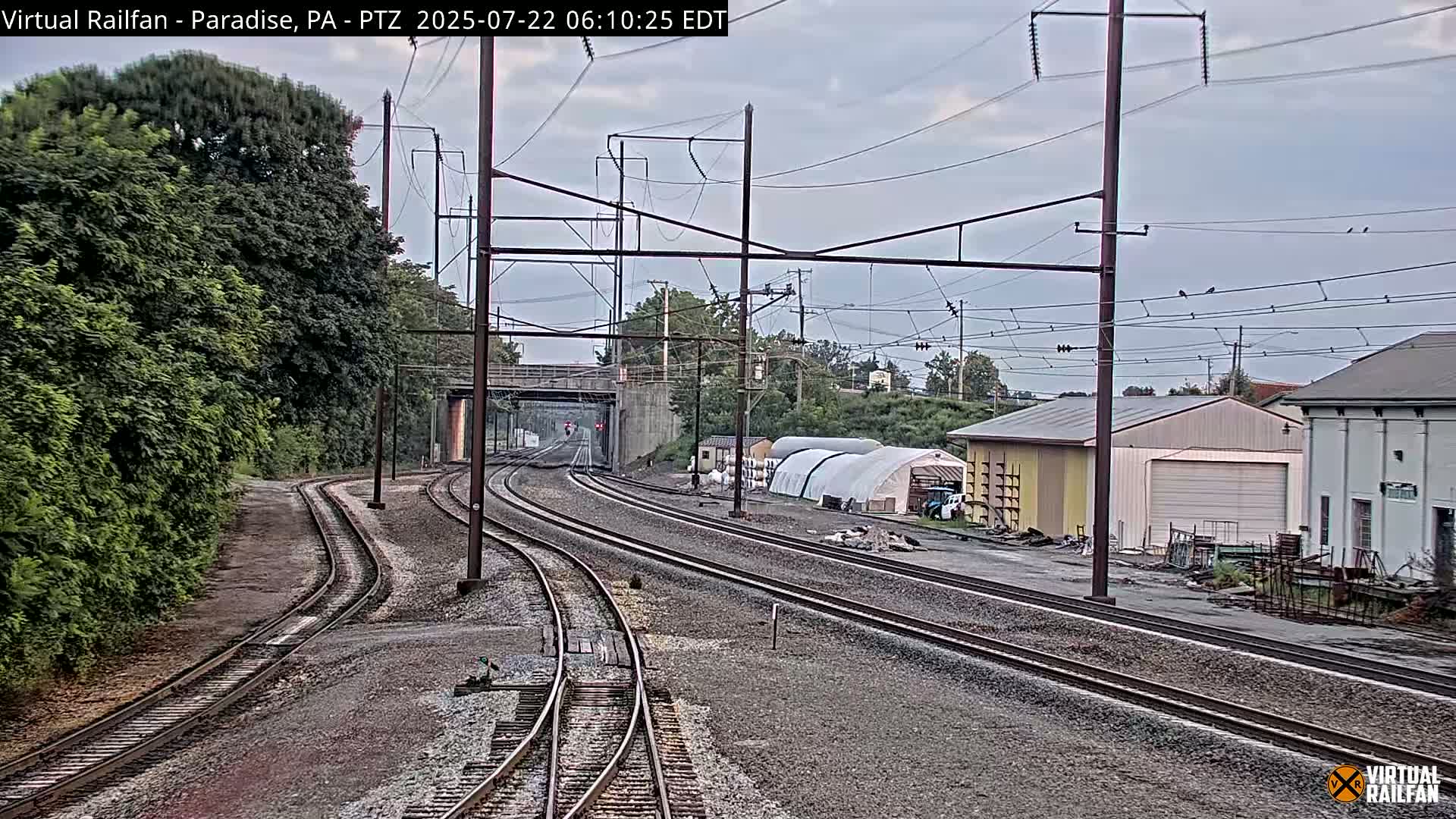 Paradise, Leaman Place Railroad Junction Live Cam - Paradise, Lancaster, Pennsylvania, USA