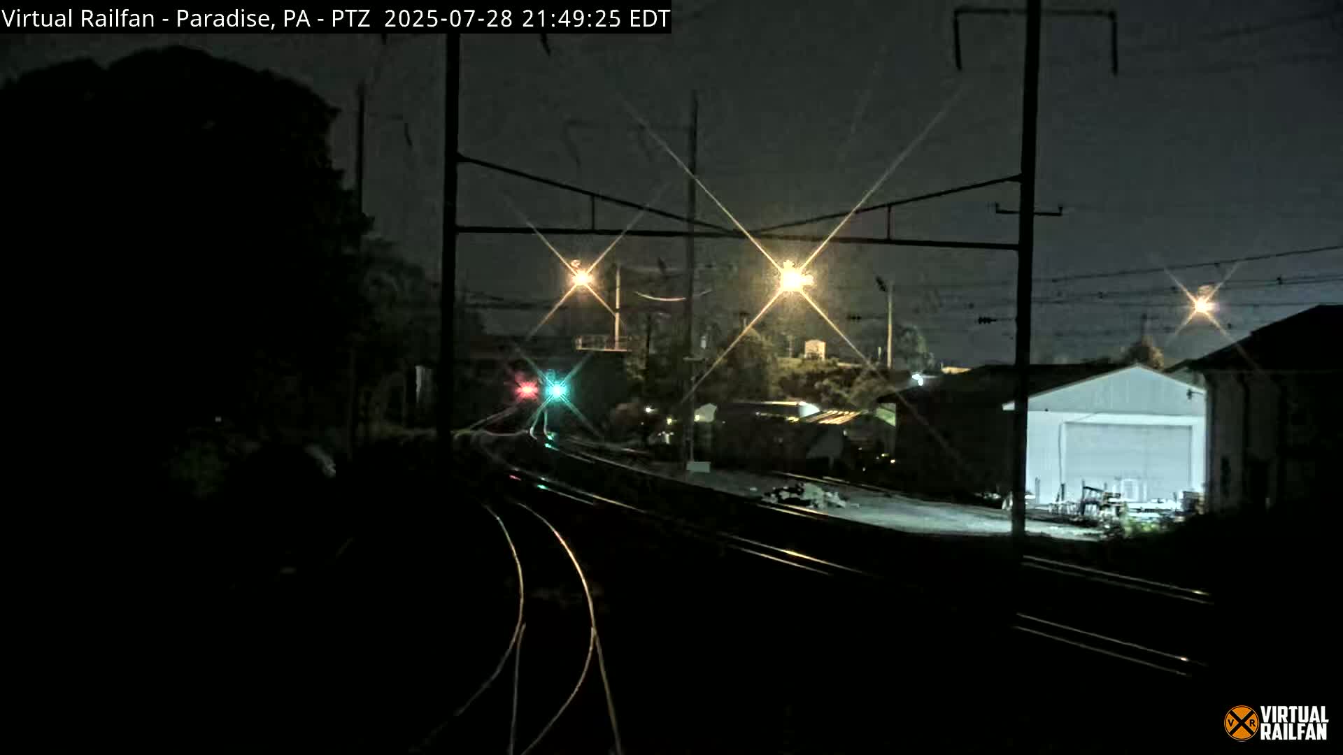 Paradise, Leaman Place Railroad Junction Live Cam - Paradise, Lancaster, Pennsylvania, USA