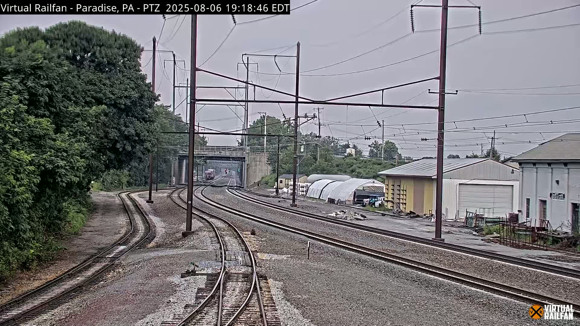 Paradise, Leaman Place Railroad Junction Live Cam - Paradise, Lancaster, Pennsylvania, USA