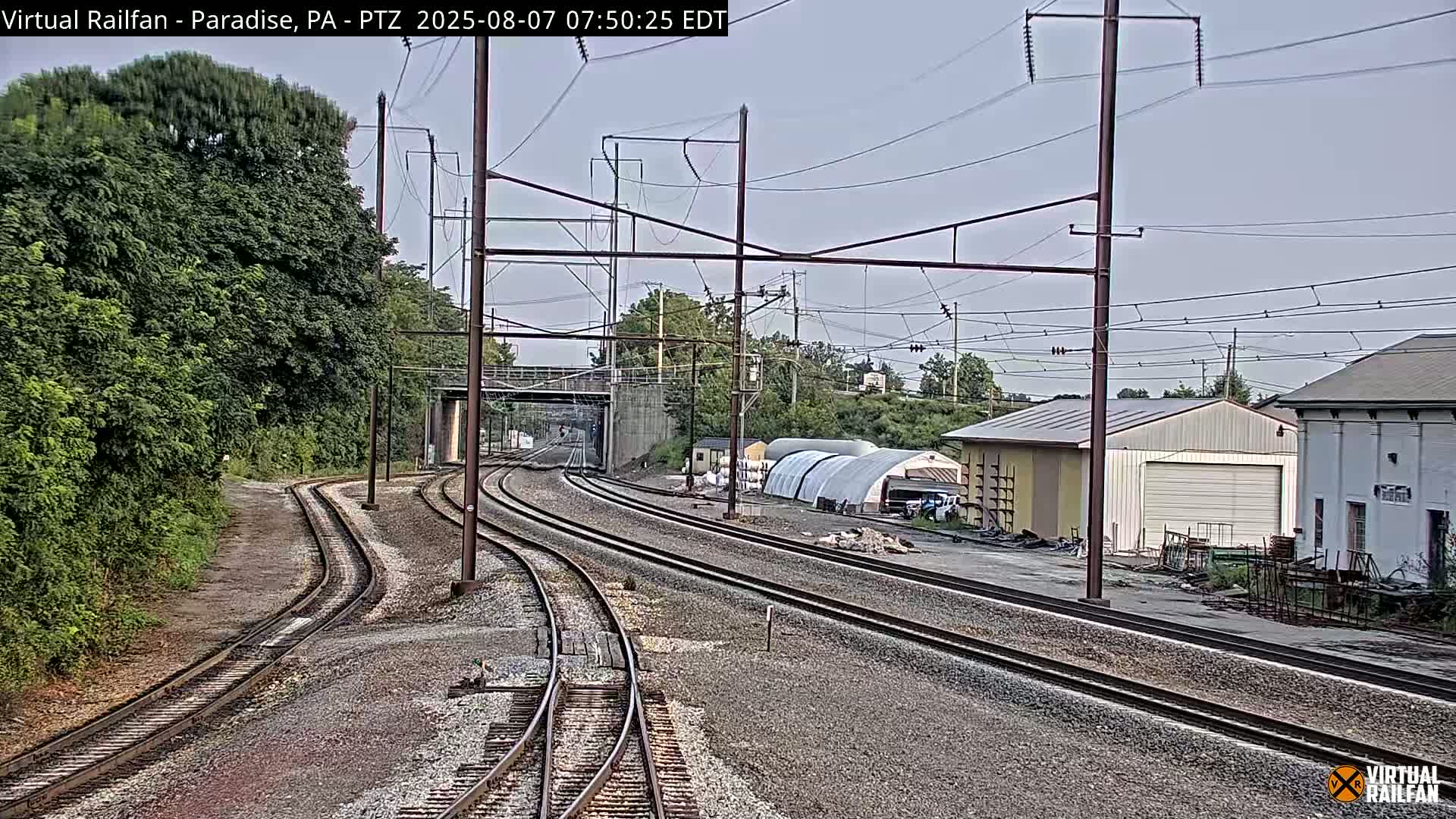 Paradise, Leaman Place Railroad Junction Live Cam - Paradise, Lancaster, Pennsylvania, USA