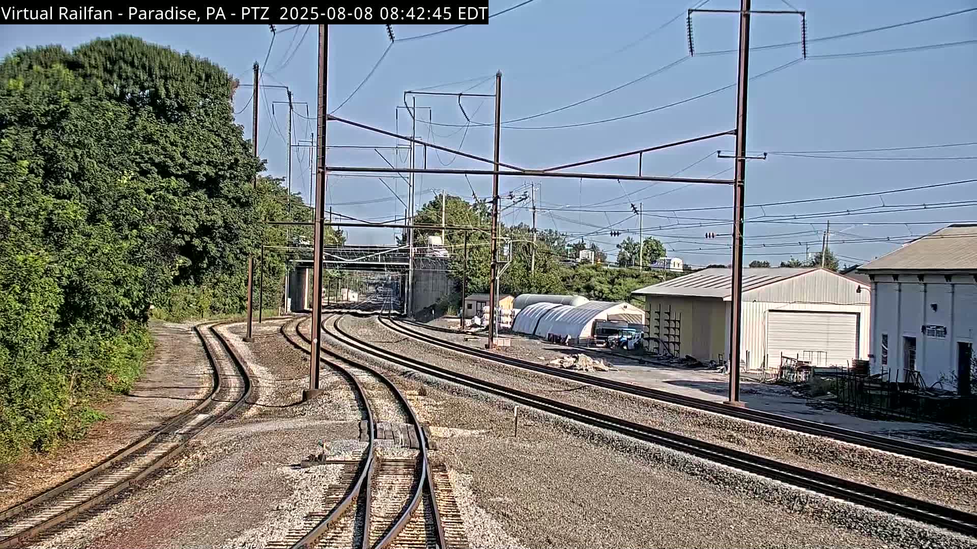 Paradise, Leaman Place Railroad Junction Live Cam - Paradise, Lancaster, Pennsylvania, USA