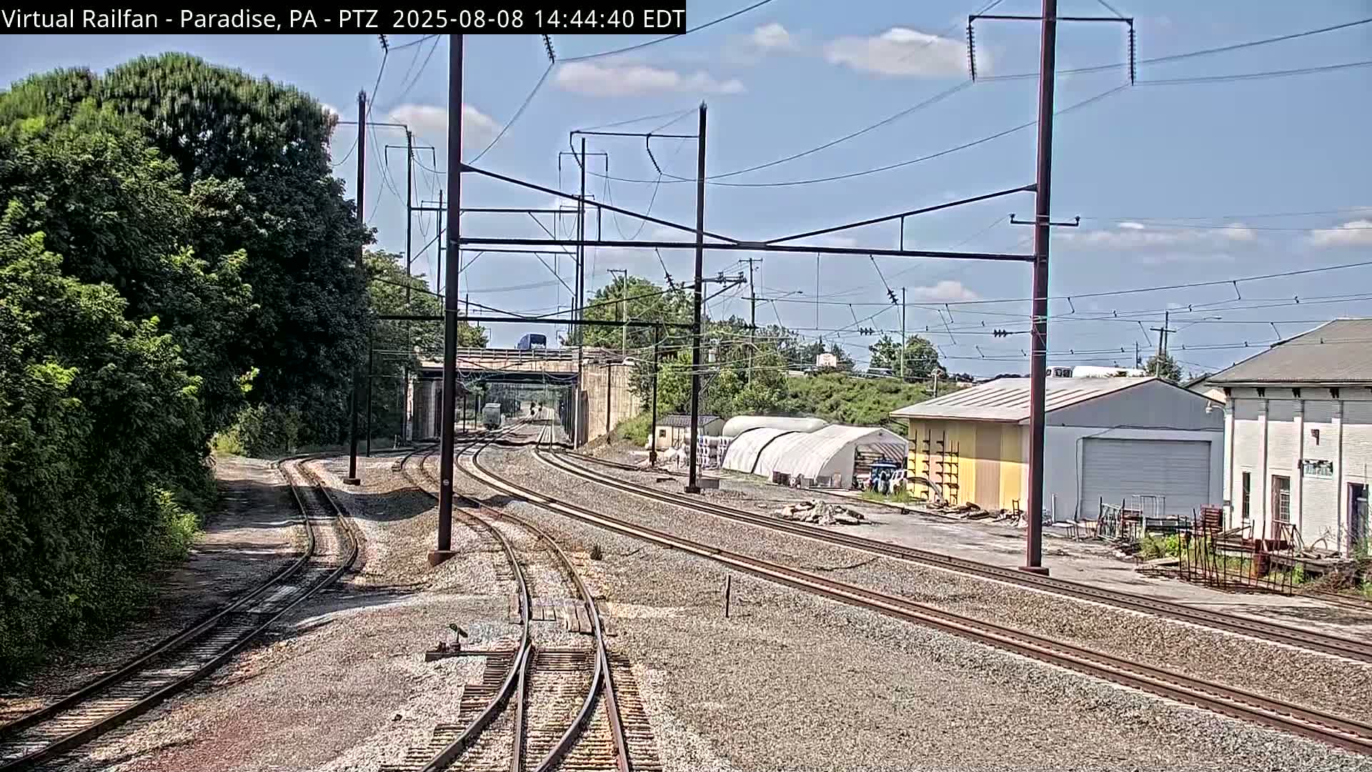 Paradise, Leaman Place Railroad Junction Live Cam - Paradise, Lancaster, Pennsylvania, USA