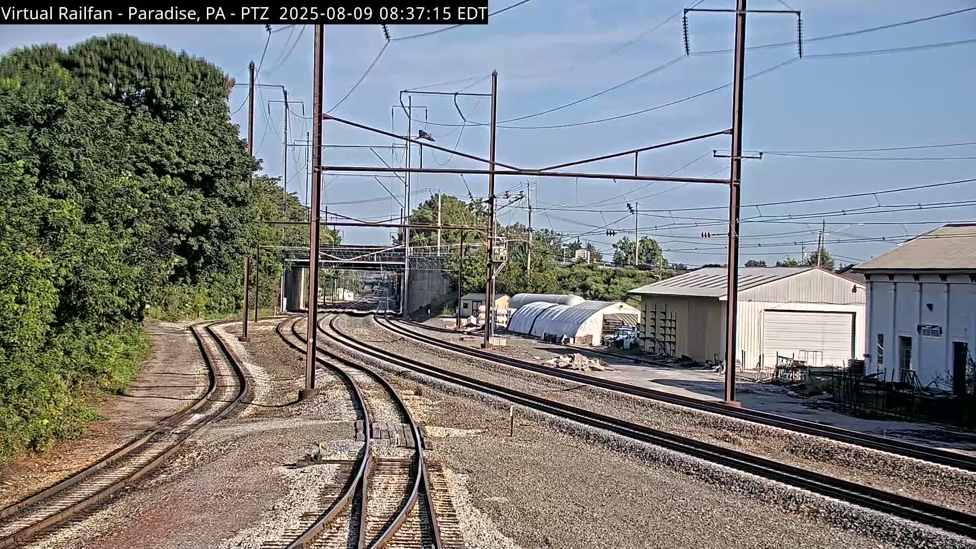 Paradise, Leaman Place Railroad Junction Live Cam - Paradise, Lancaster, Pennsylvania, USA