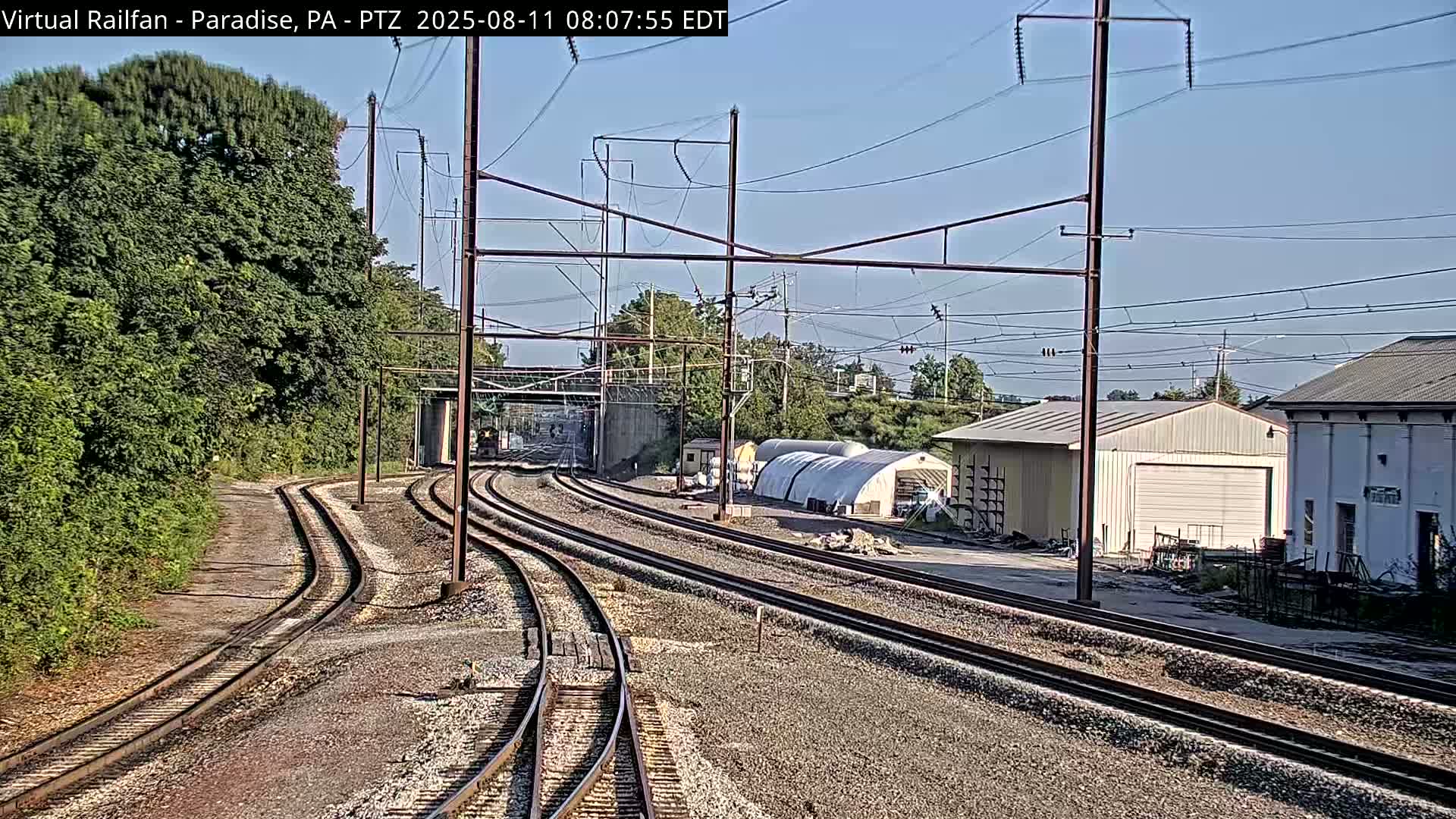 Paradise, Leaman Place Railroad Junction Live Cam - Paradise, Lancaster, Pennsylvania, USA