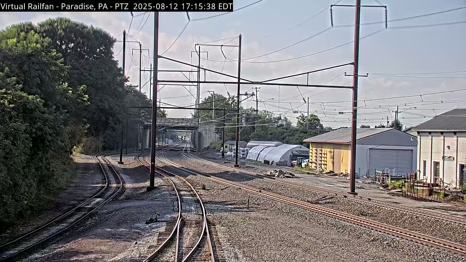 Paradise, Leaman Place Railroad Junction Live Cam - Paradise, Lancaster, Pennsylvania, USA