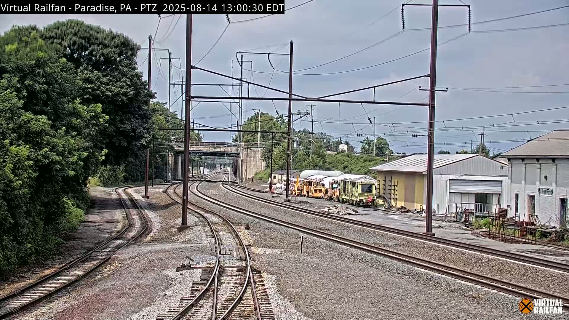 Paradise, Leaman Place Railroad Junction Live Cam - Paradise, Lancaster, Pennsylvania, USA
