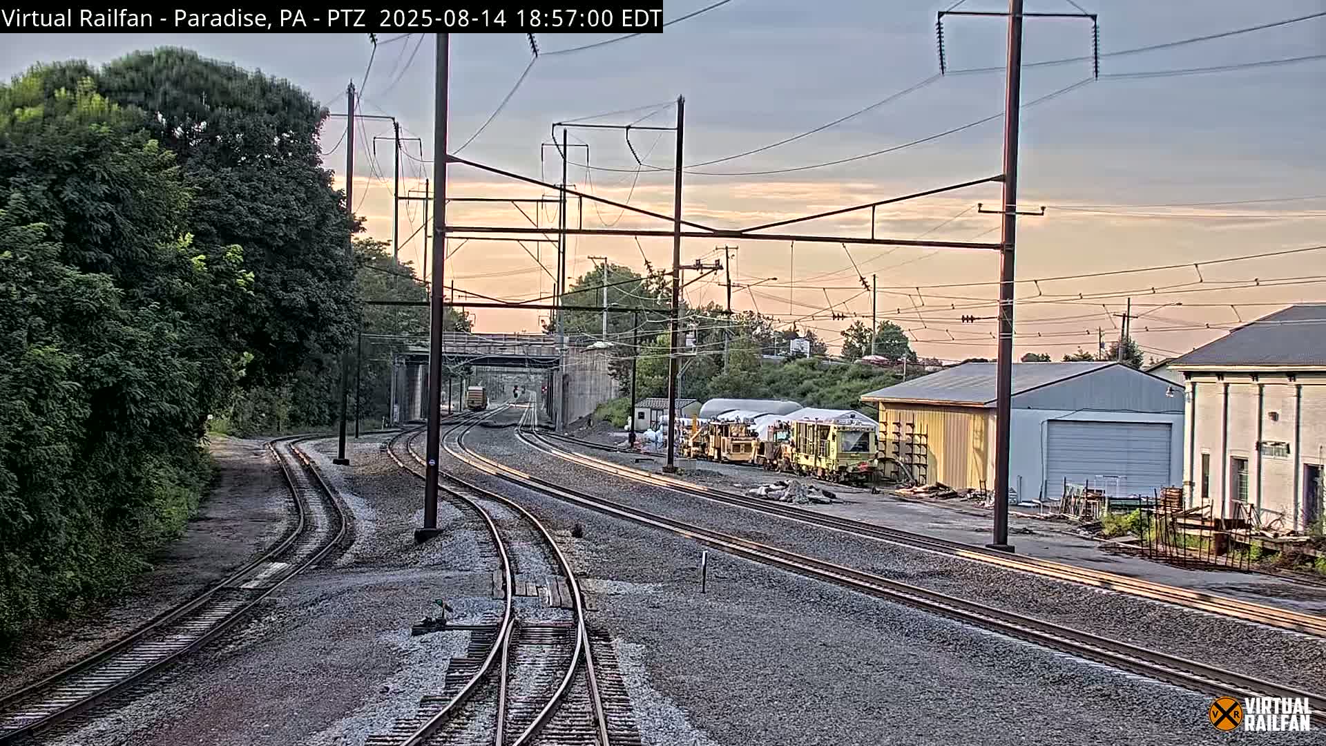 Paradise, Leaman Place Railroad Junction Live Cam - Paradise, Lancaster, Pennsylvania, USA