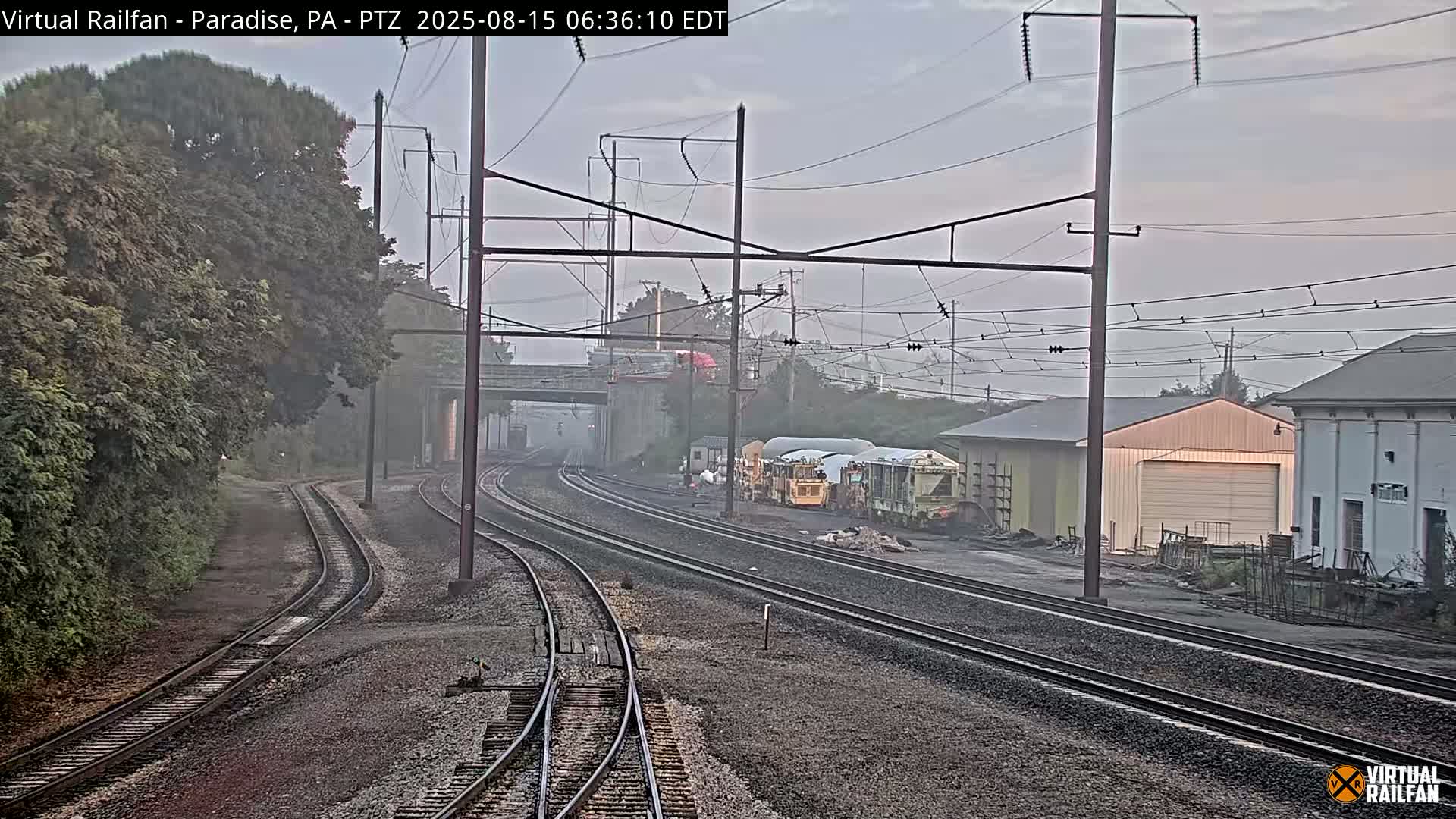 Paradise, Leaman Place Railroad Junction Live Cam - Paradise, Lancaster, Pennsylvania, USA