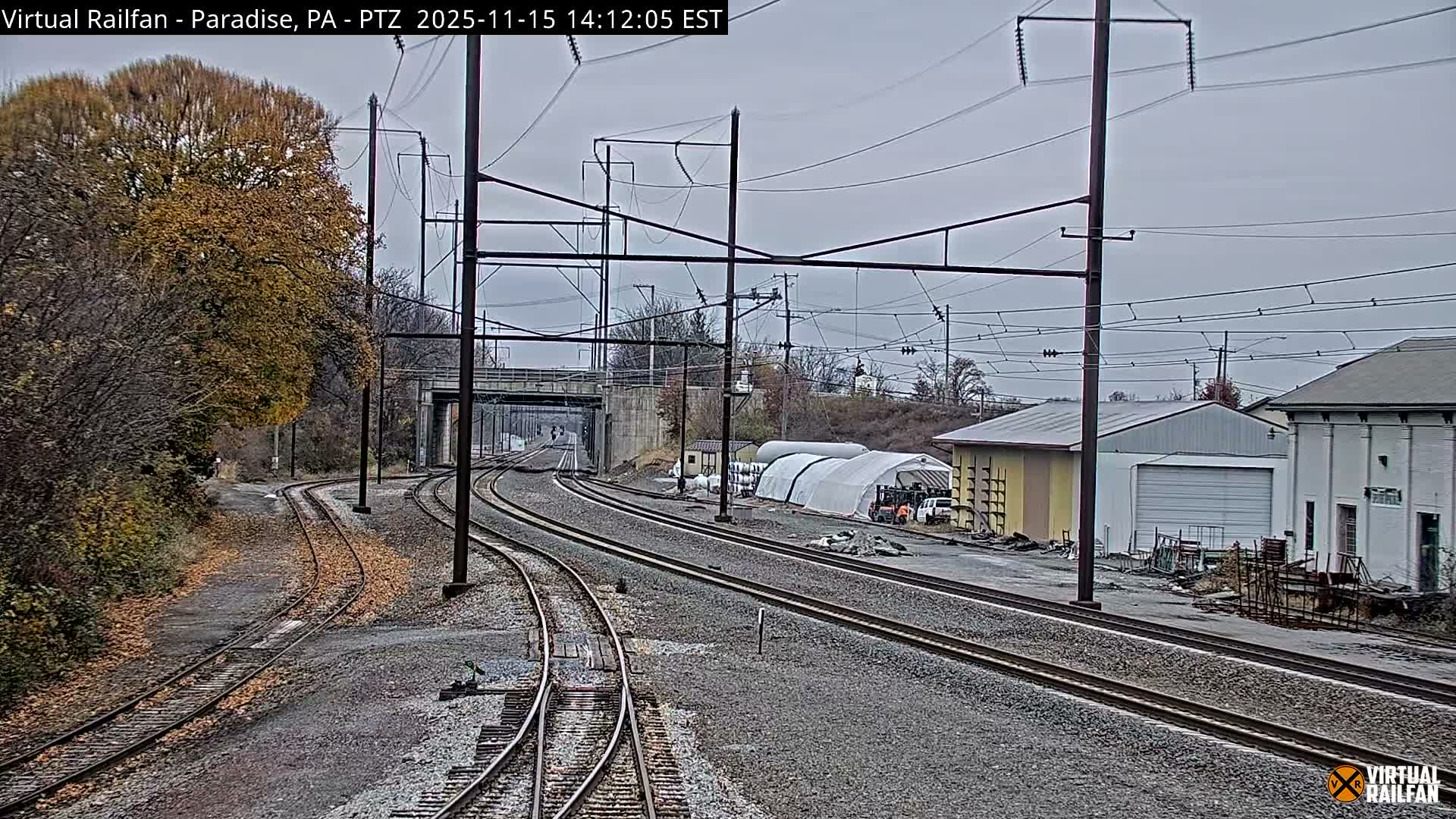 Paradise, Leaman Place Railroad Junction Live Cam - Paradise, Lancaster, Pennsylvania, USA