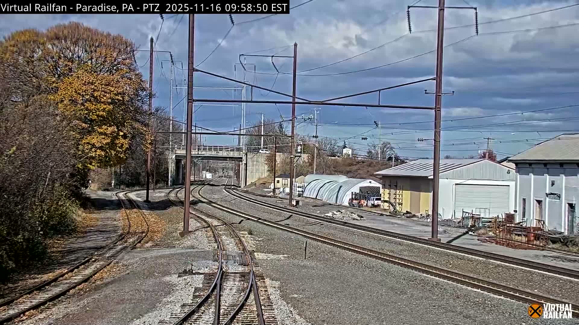 Paradise, Leaman Place Railroad Junction Live Cam - Paradise, Lancaster, Pennsylvania, USA