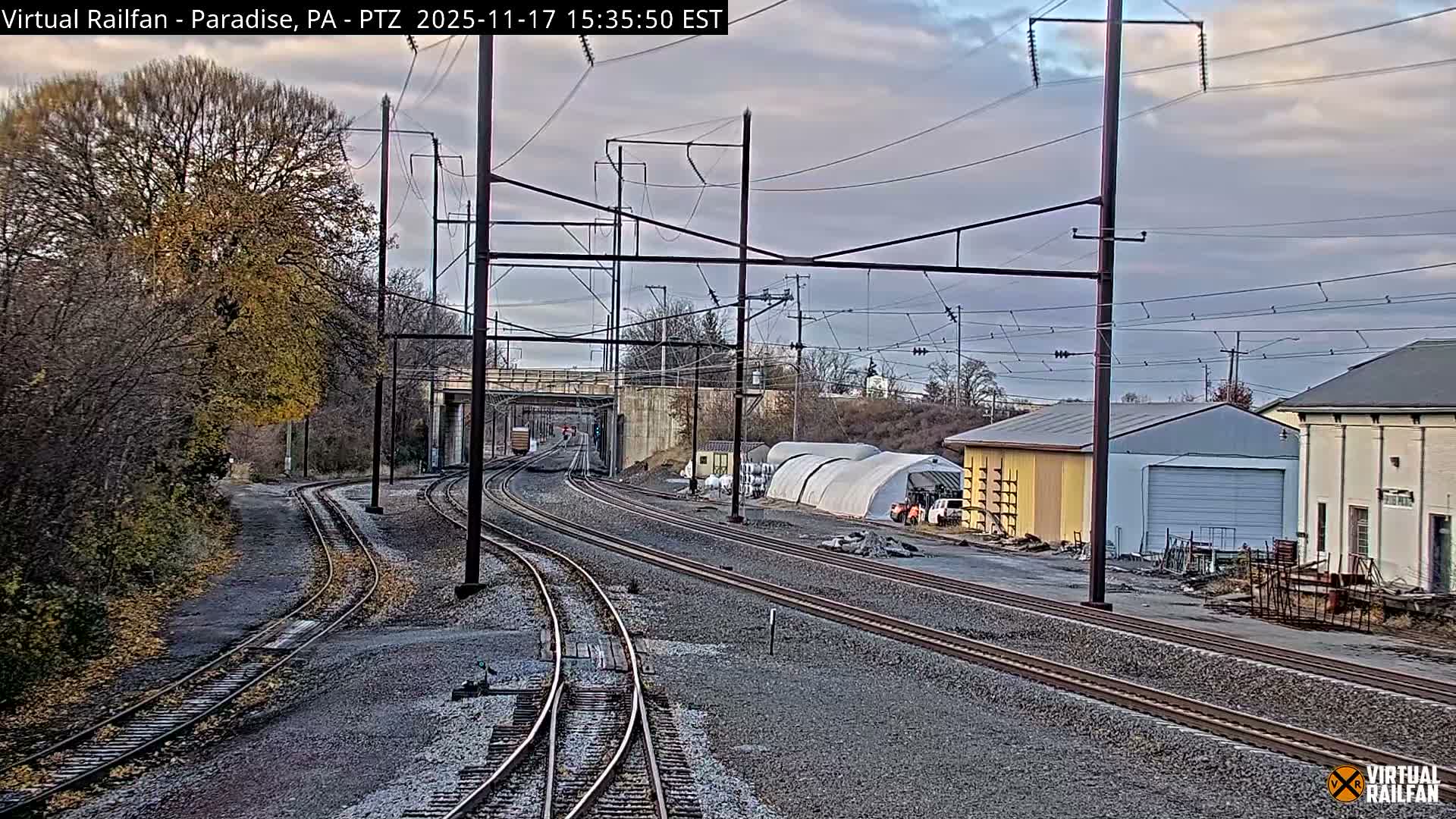 Paradise, Leaman Place Railroad Junction Live Cam - Paradise, Lancaster, Pennsylvania, USA