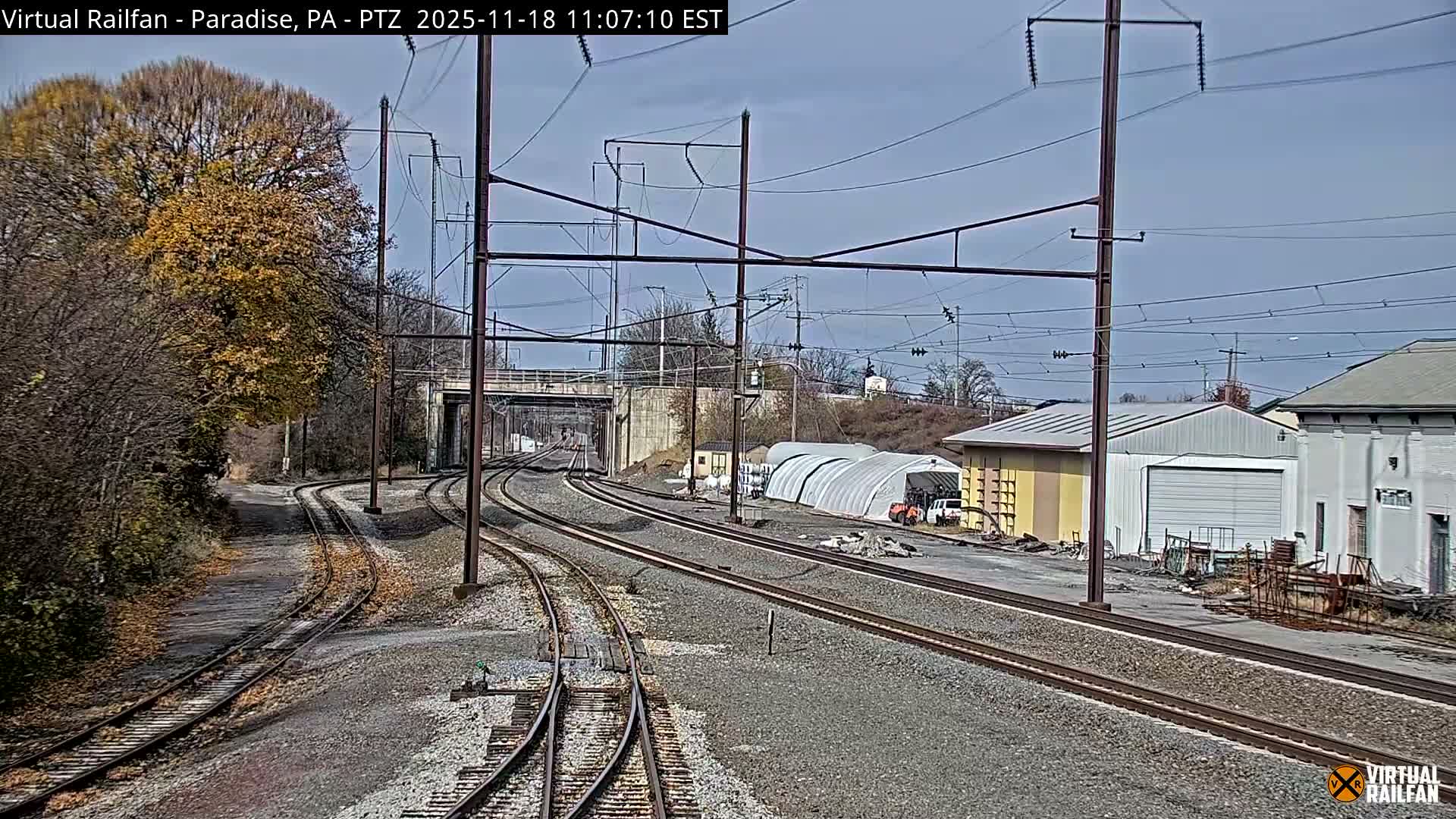 Paradise, Leaman Place Railroad Junction Live Cam - Paradise, Lancaster, Pennsylvania, USA