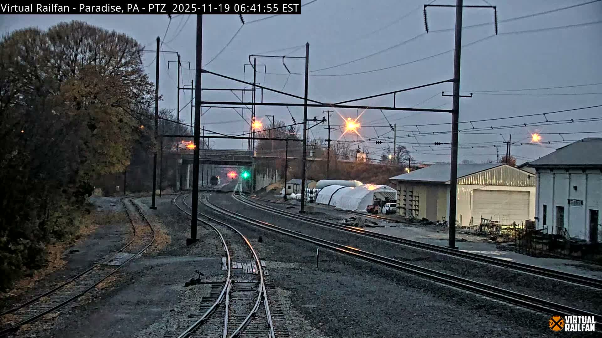 Paradise, Leaman Place Railroad Junction Live Cam - Paradise, Lancaster, Pennsylvania, USA