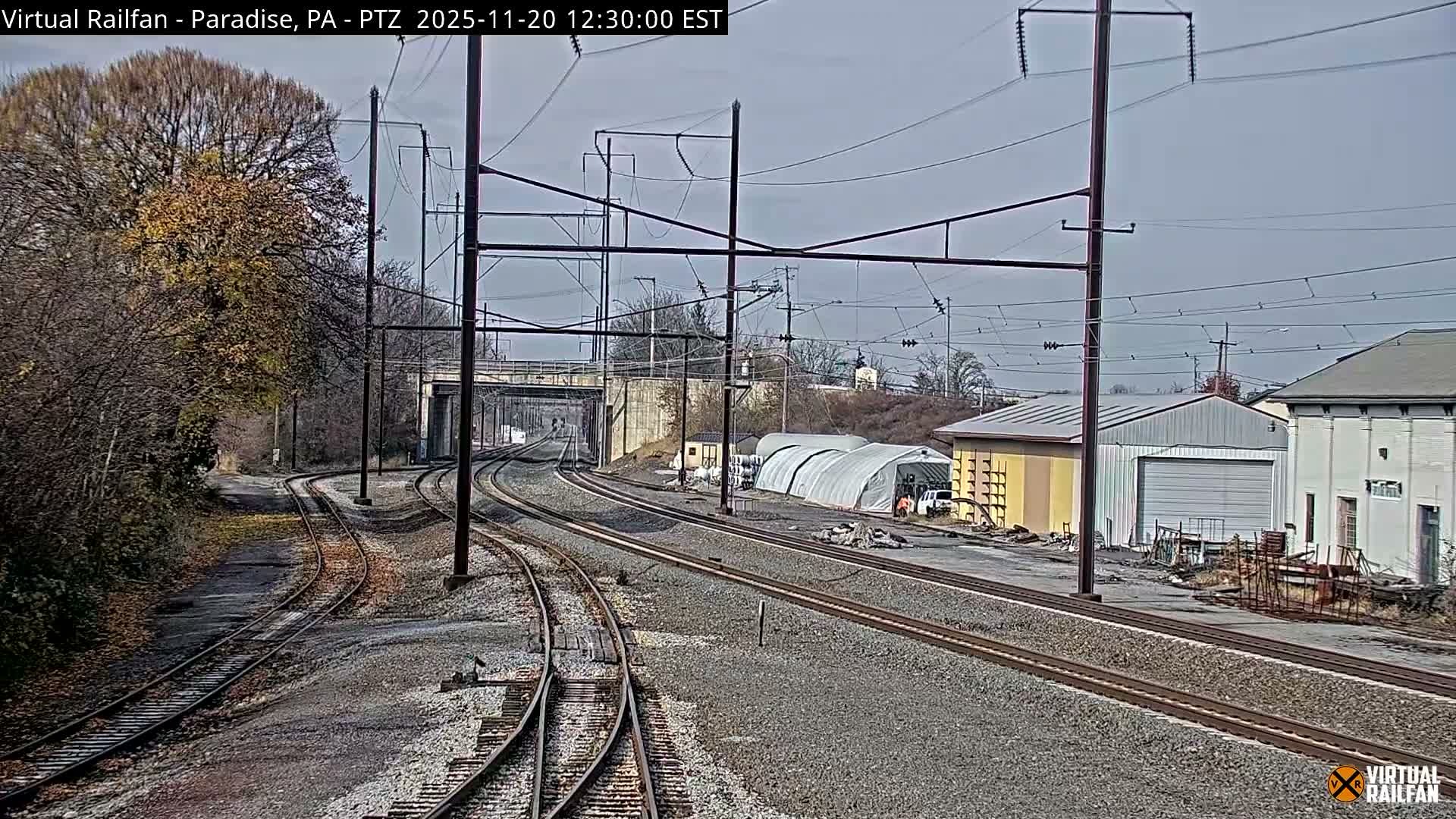 Paradise, Leaman Place Railroad Junction Live Cam - Paradise, Lancaster, Pennsylvania, USA
