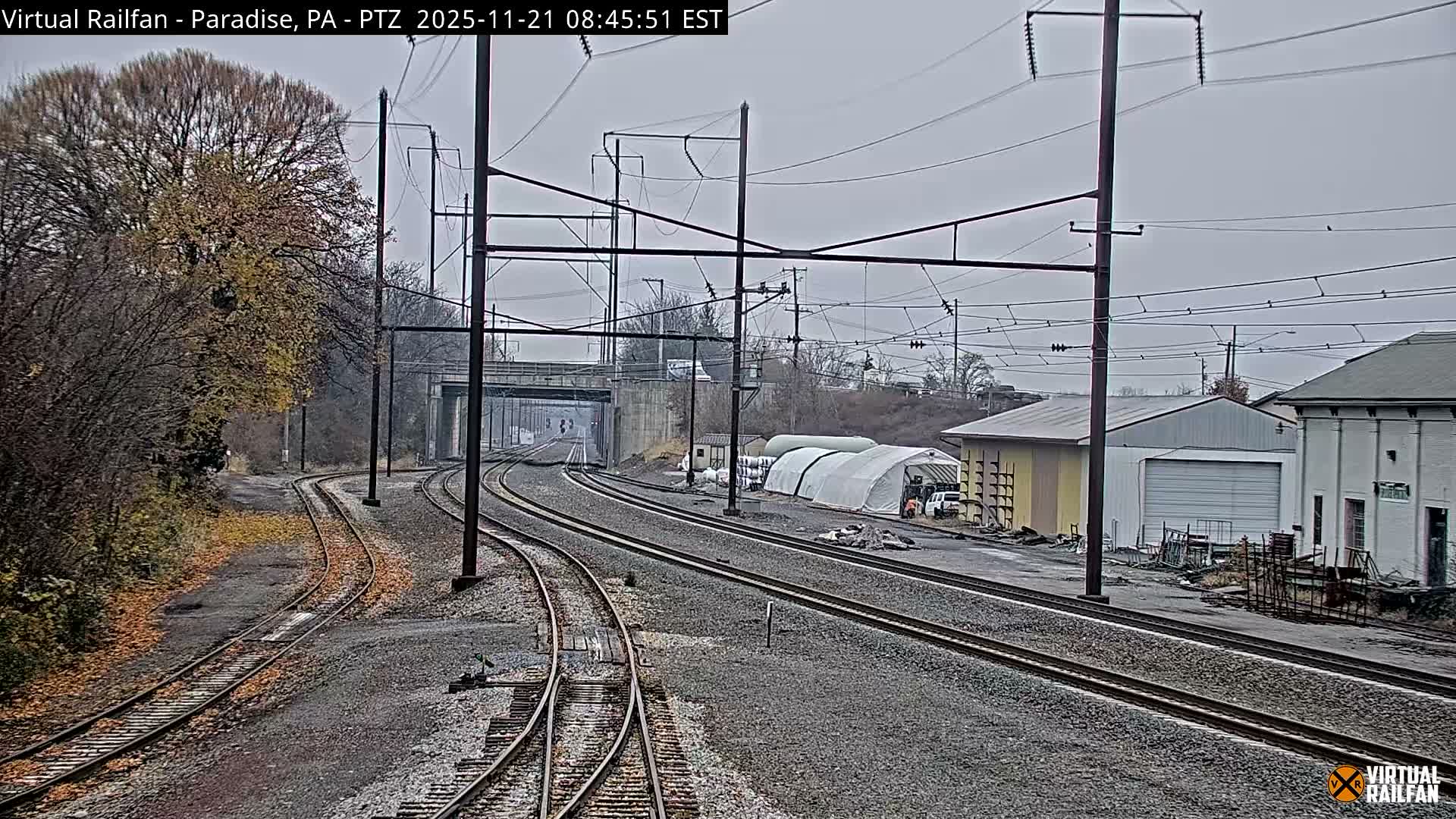 Paradise, Leaman Place Railroad Junction Live Cam - Paradise, Lancaster, Pennsylvania, USA