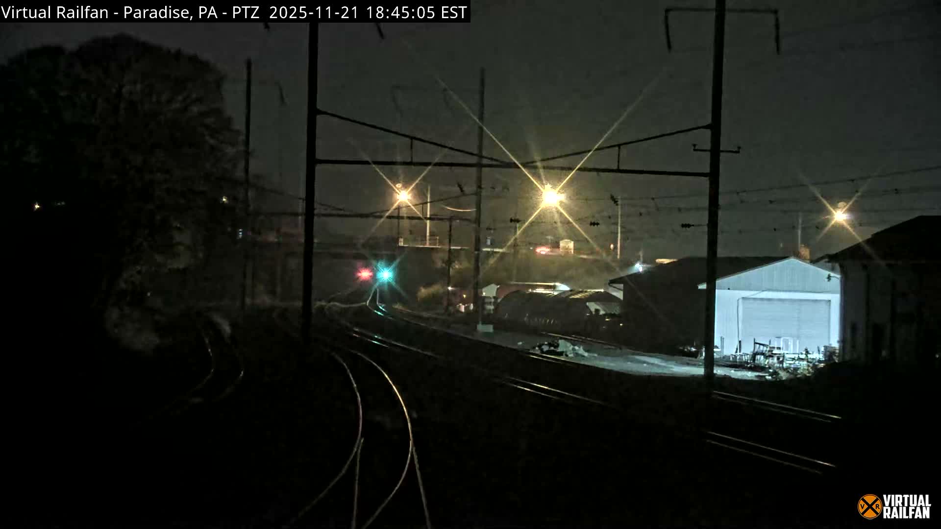 Paradise, Leaman Place Railroad Junction Live Cam - Paradise, Lancaster, Pennsylvania, USA