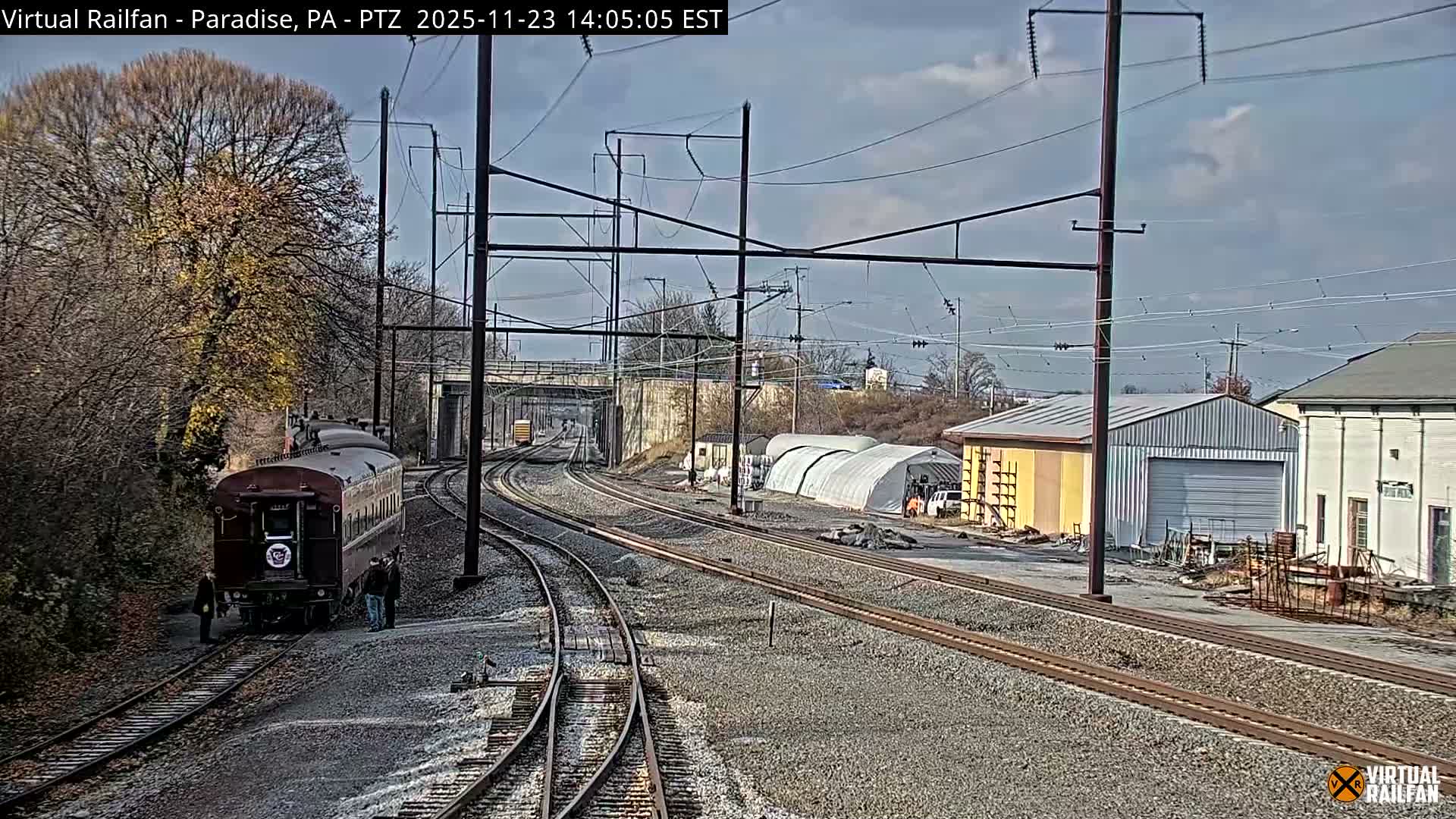 Paradise, Leaman Place Railroad Junction Live Cam - Paradise, Lancaster, Pennsylvania, USA