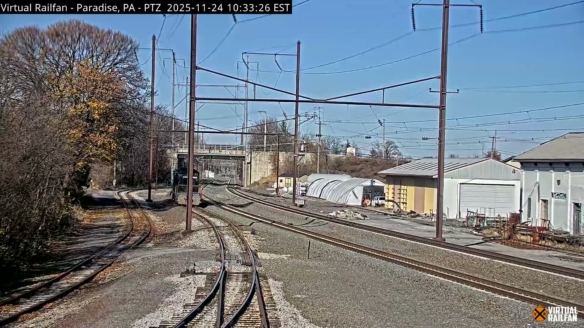 Paradise, Leaman Place Railroad Junction Live Cam - Paradise, Lancaster, Pennsylvania, USA
