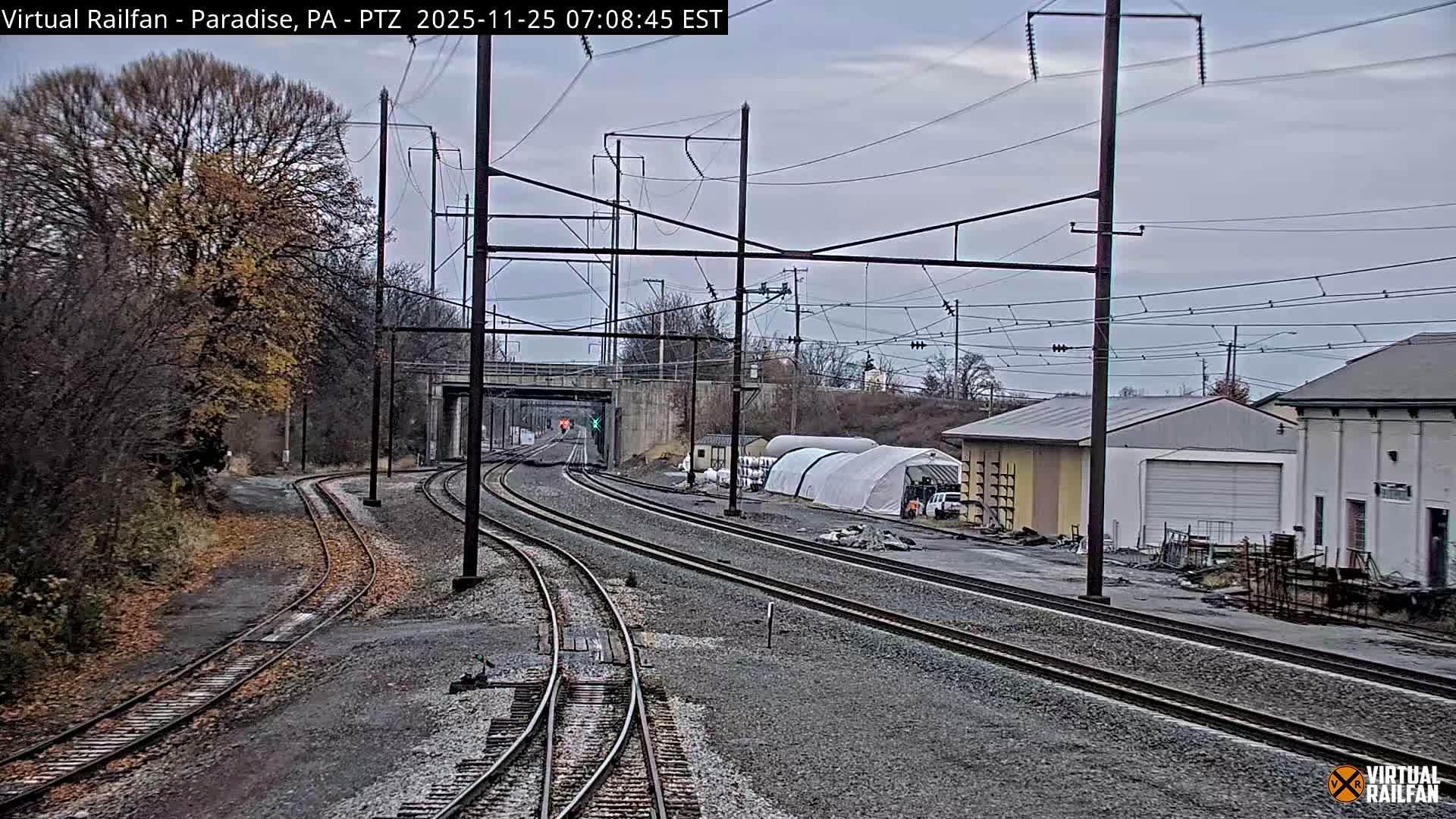 Paradise, Leaman Place Railroad Junction Live Cam - Paradise, Lancaster, Pennsylvania, USA