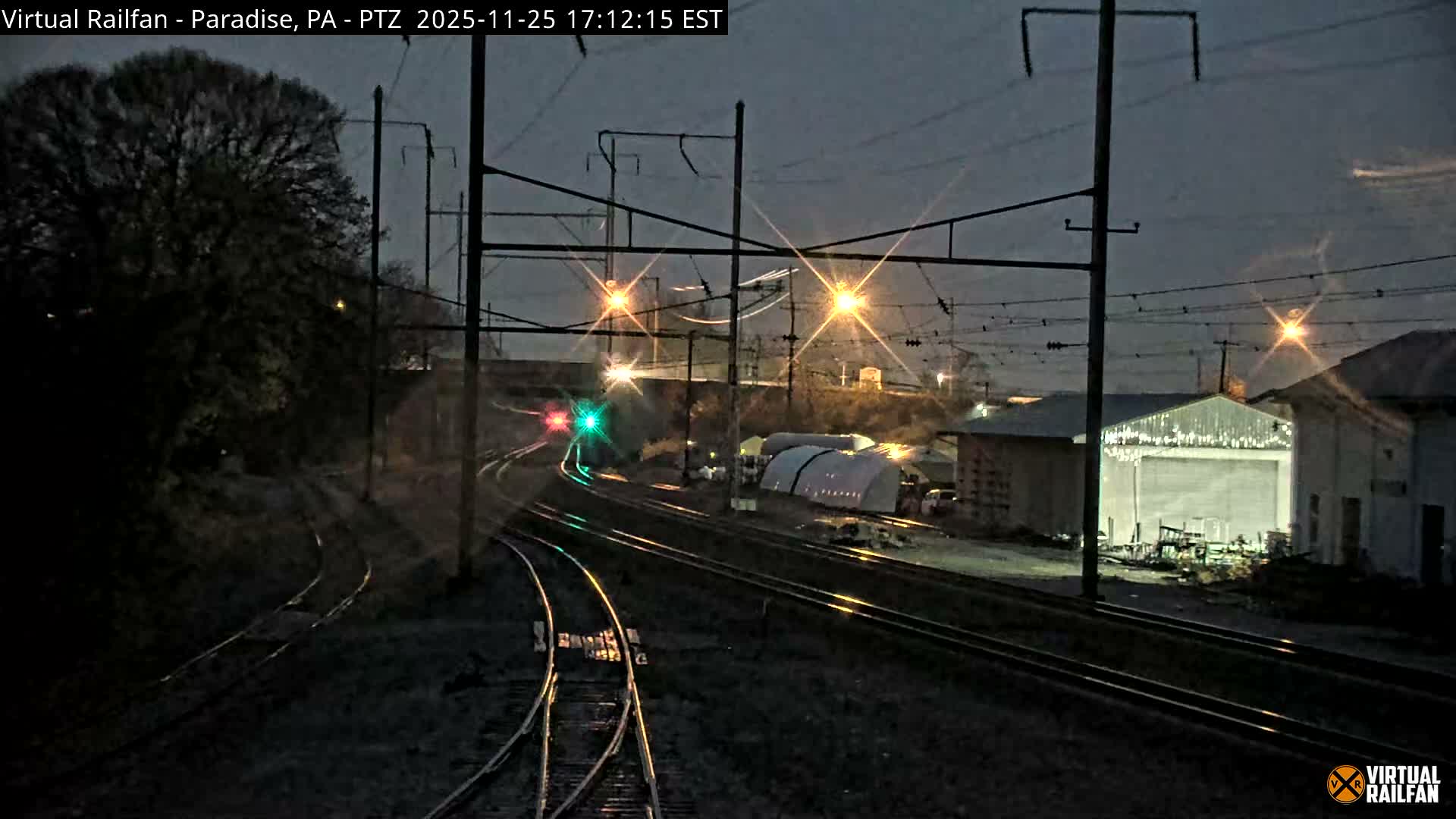 Paradise, Leaman Place Railroad Junction Live Cam - Paradise, Lancaster, Pennsylvania, USA