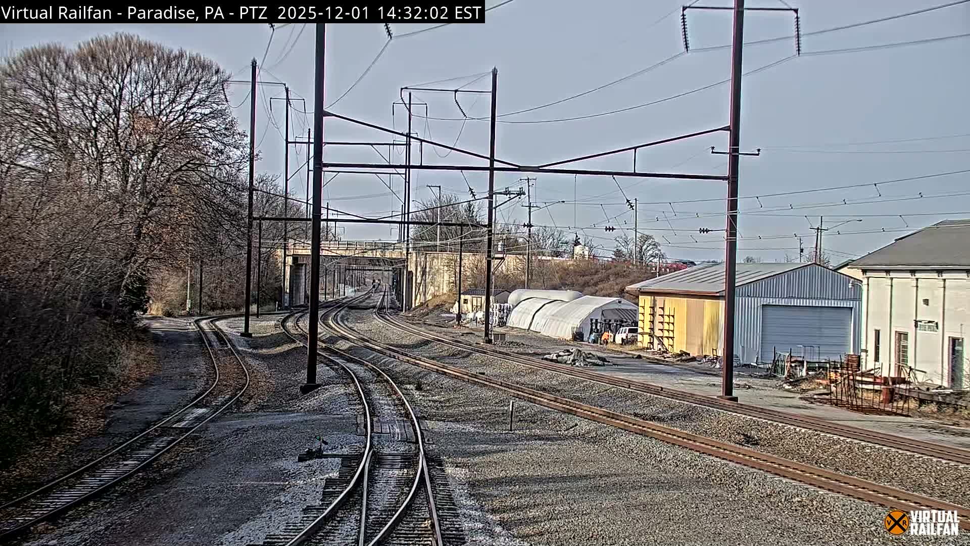 Paradise, Leaman Place Railroad Junction Live Cam - Paradise, Lancaster, Pennsylvania, USA