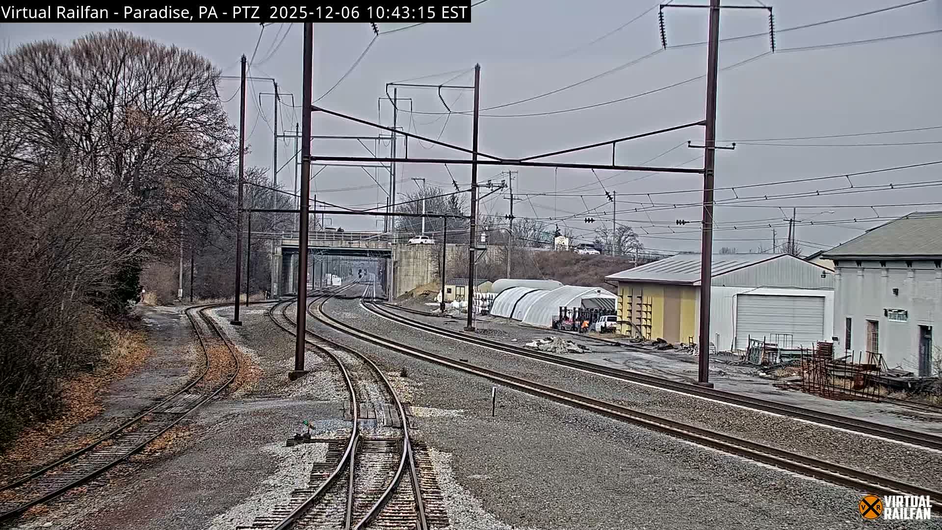 Paradise, Leaman Place Railroad Junction Live Cam - Paradise, Lancaster, Pennsylvania, USA