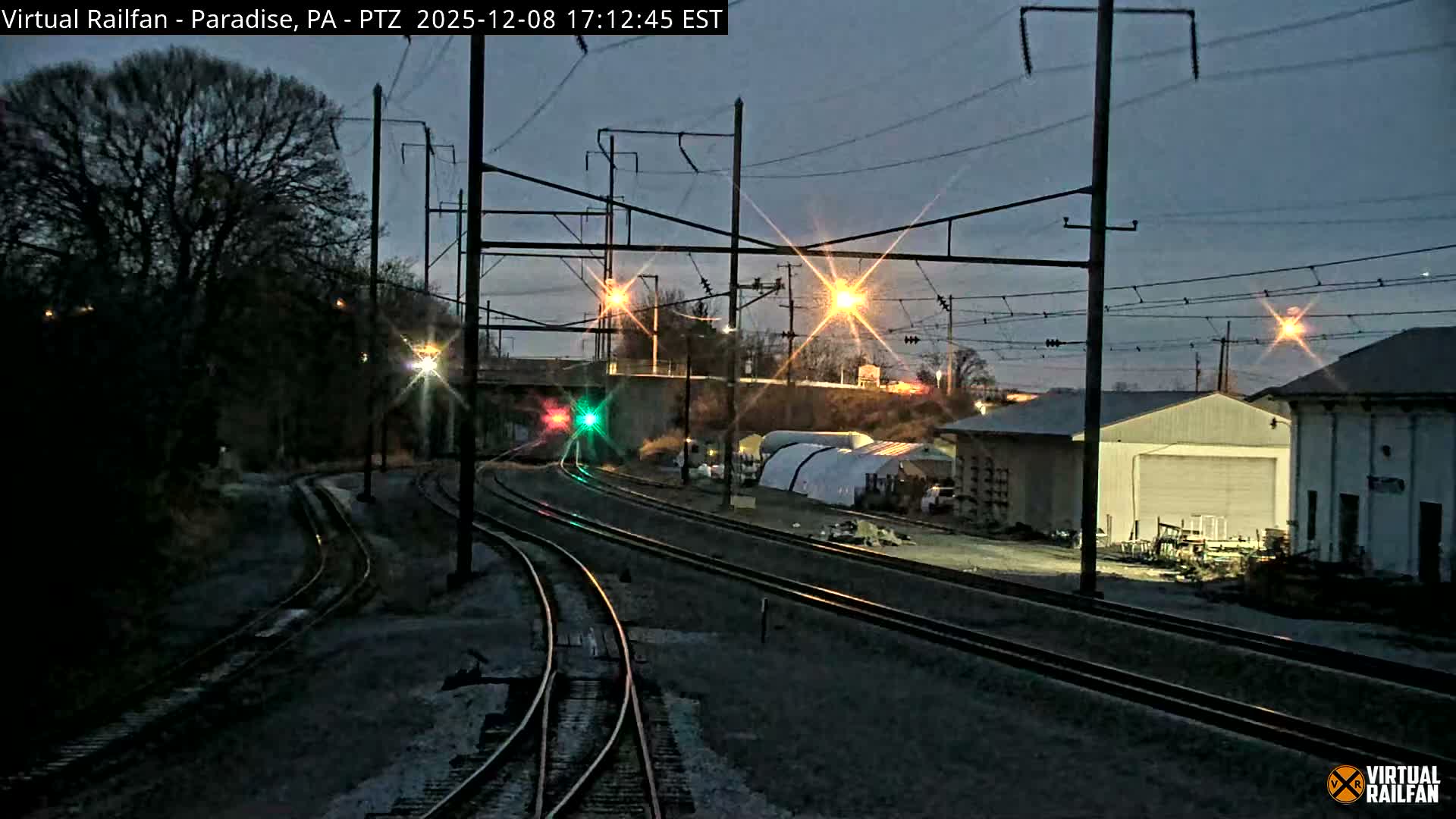 Paradise, Leaman Place Railroad Junction Live Cam - Paradise, Lancaster, Pennsylvania, USA