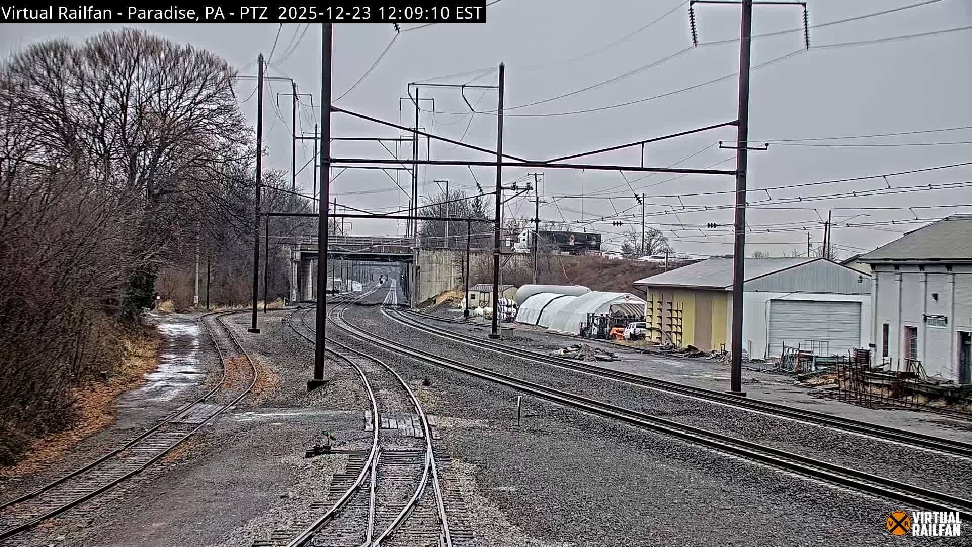 Paradise, Leaman Place Railroad Junction Live Cam - Paradise, Lancaster, Pennsylvania, USA
