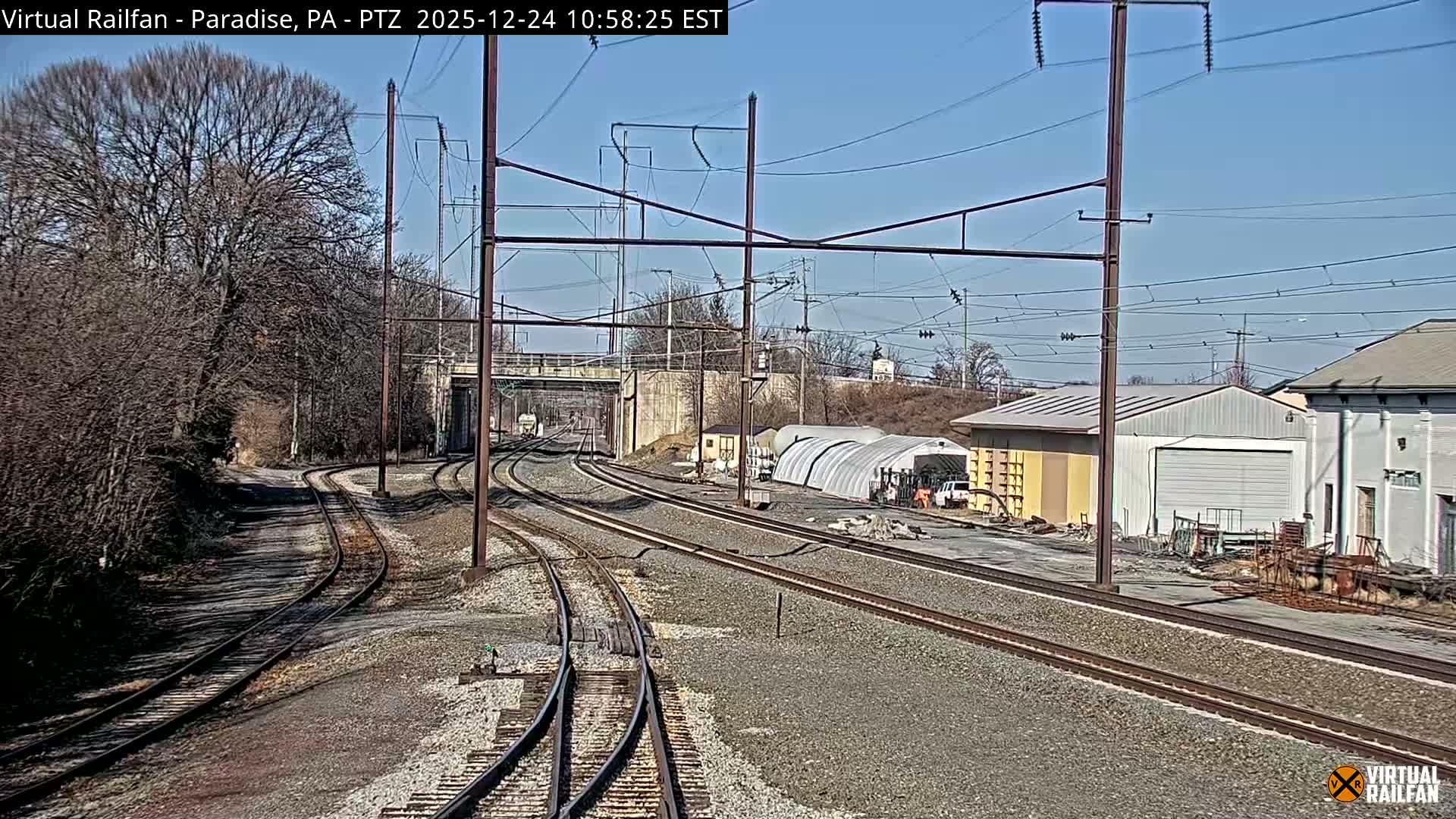 Paradise, Leaman Place Railroad Junction Live Cam - Paradise, Lancaster, Pennsylvania, USA